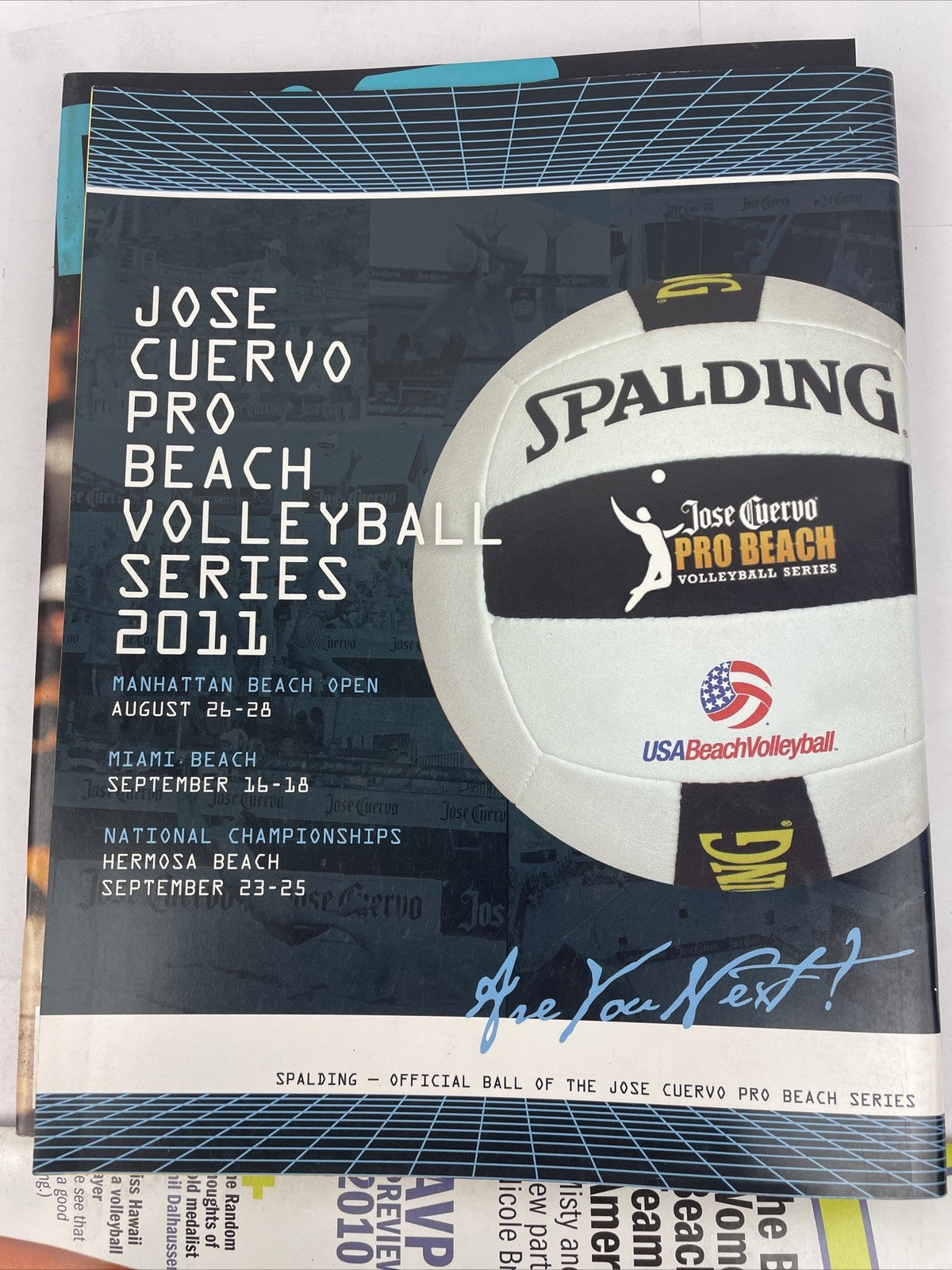 Lot Of 7 x 2009 2010 2011 " DiG " Beach Volleyball Life Magazine