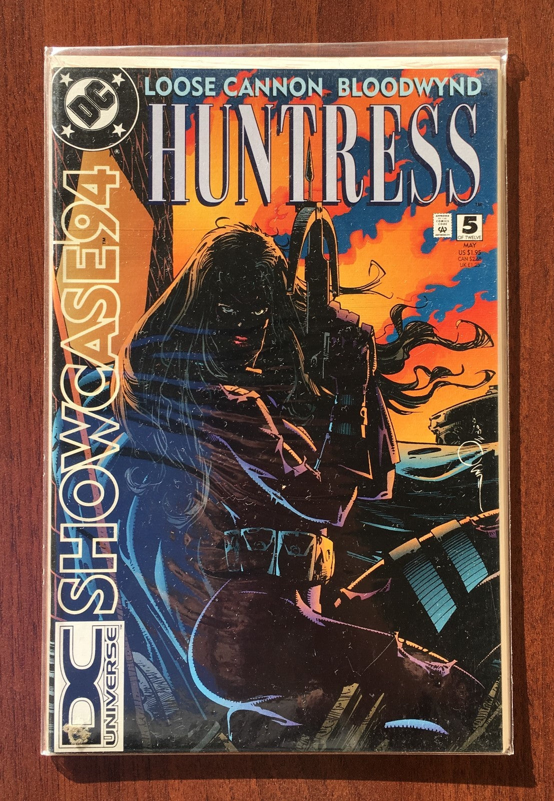Box 18c, DC Comics , Showcase 94, # 5 of 12 Huntress loose cannon bloodwynd