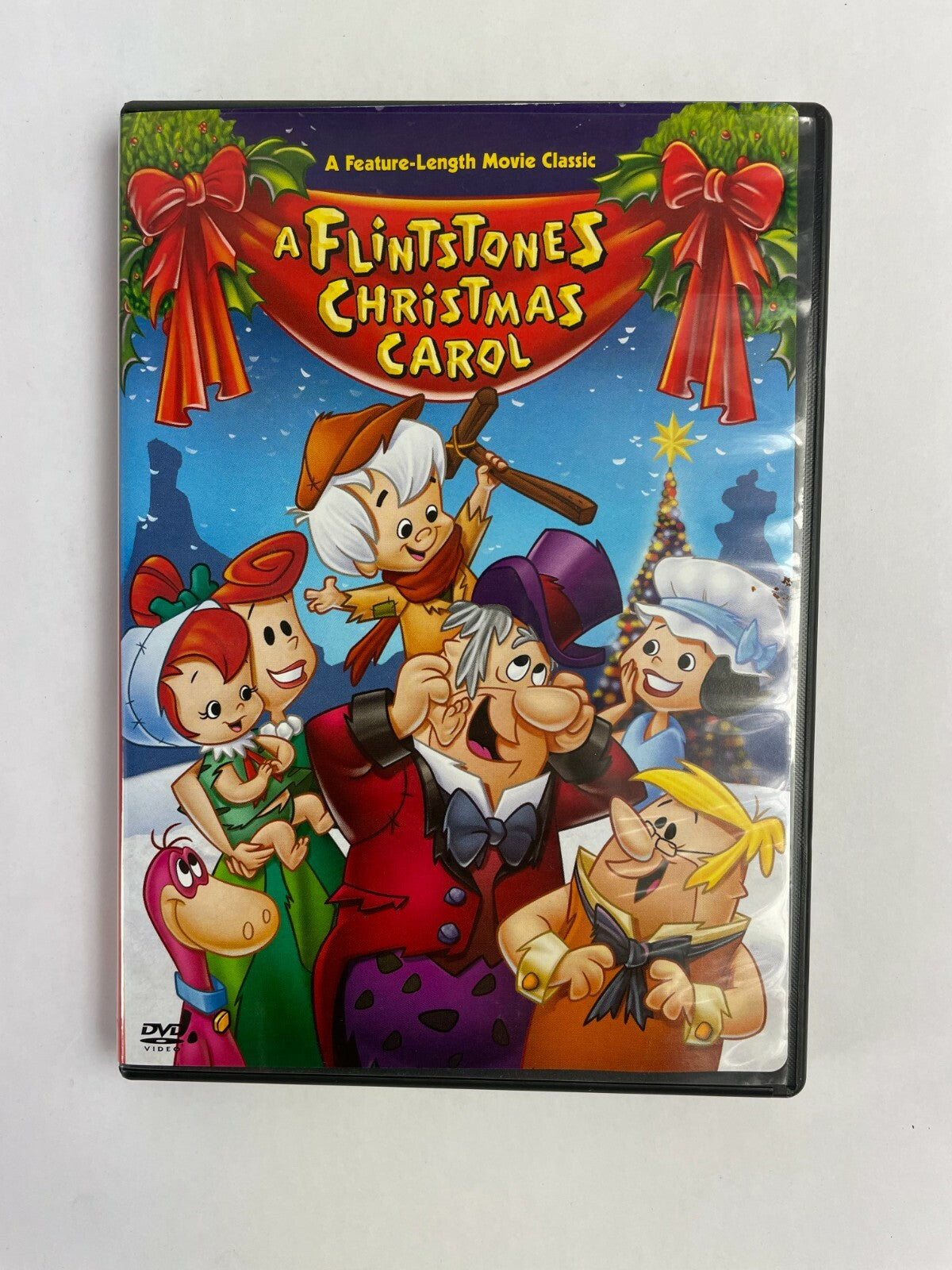 " A Flintstones Christmas Carol " Feature Length Movie Classic DVD Movie *VGC