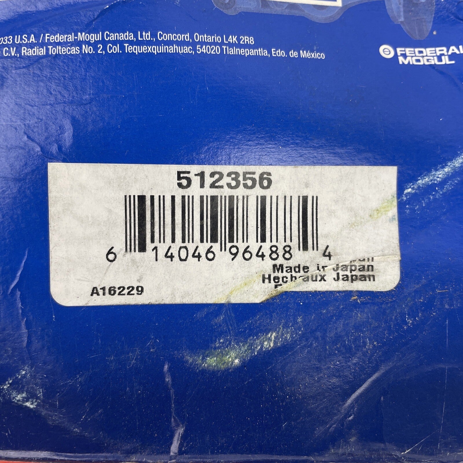 MOOG 512356 rear wheel hub bearing assembly NOS replacement part