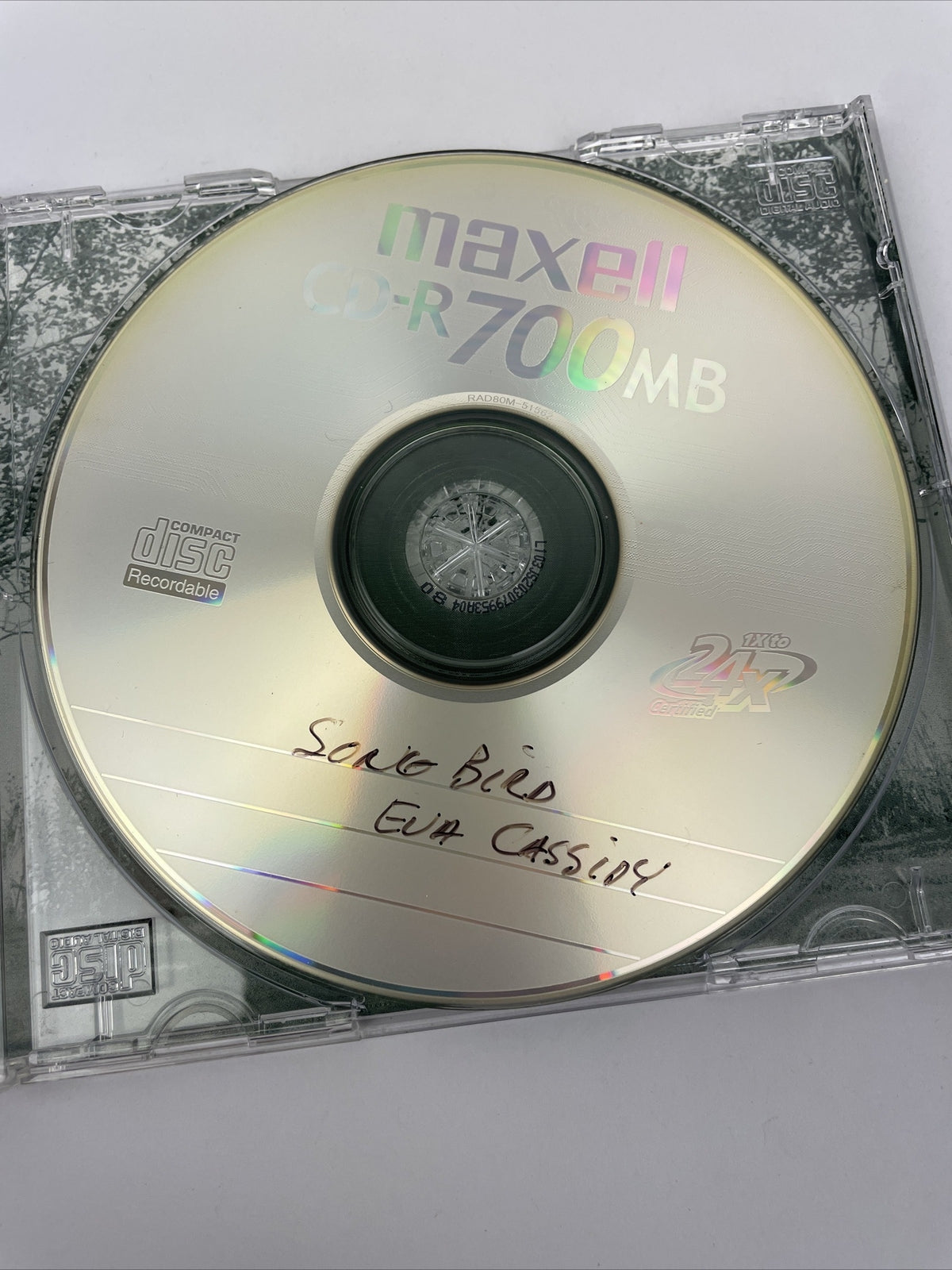 Time After Time - Digital Audio CD By EVA CASSIDY + Song Bird ( BURNT).      BC