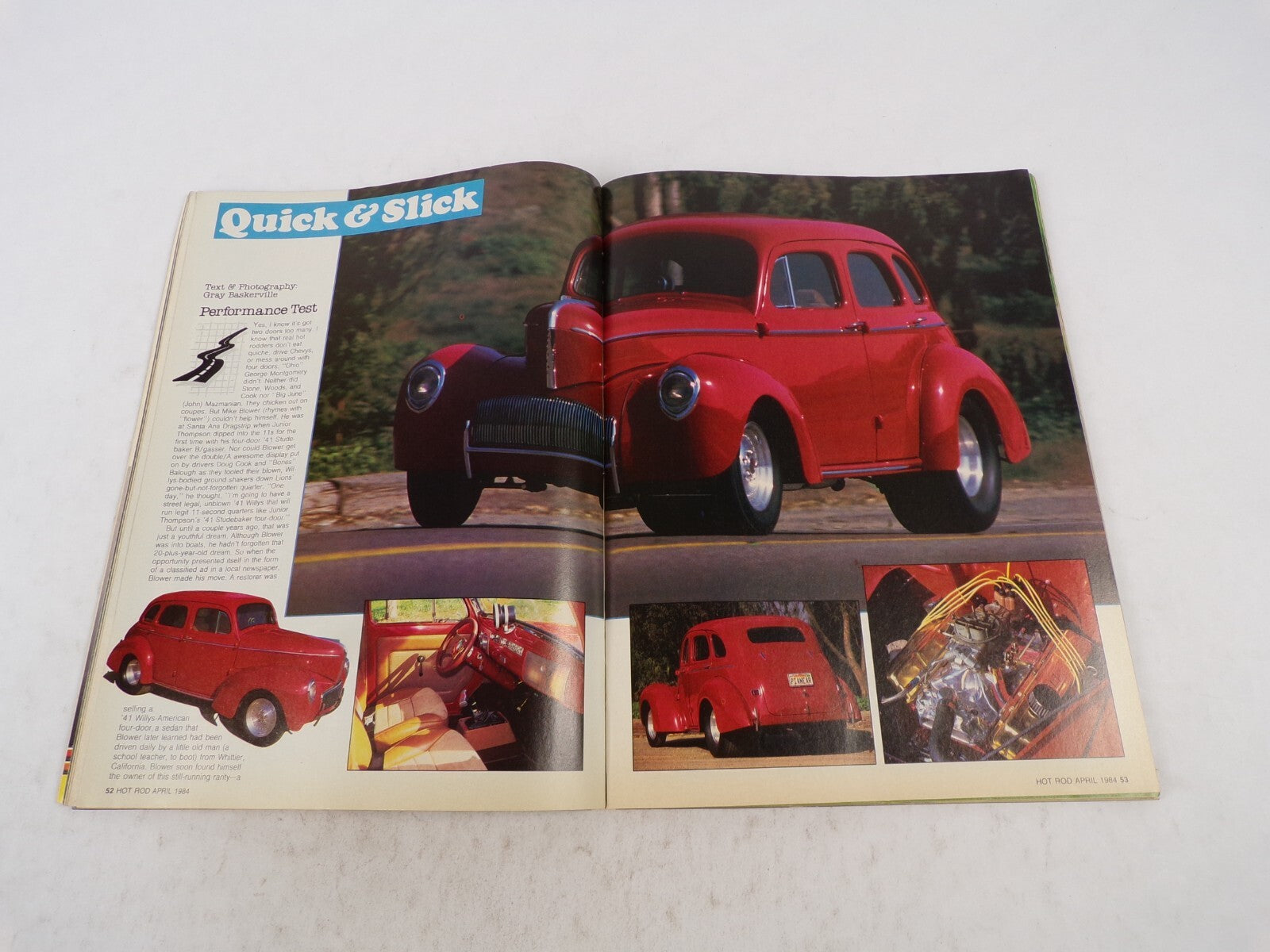June 1986 Hot Rodding Magazine The Street Blower Tests: Tough Trucks! World's L
