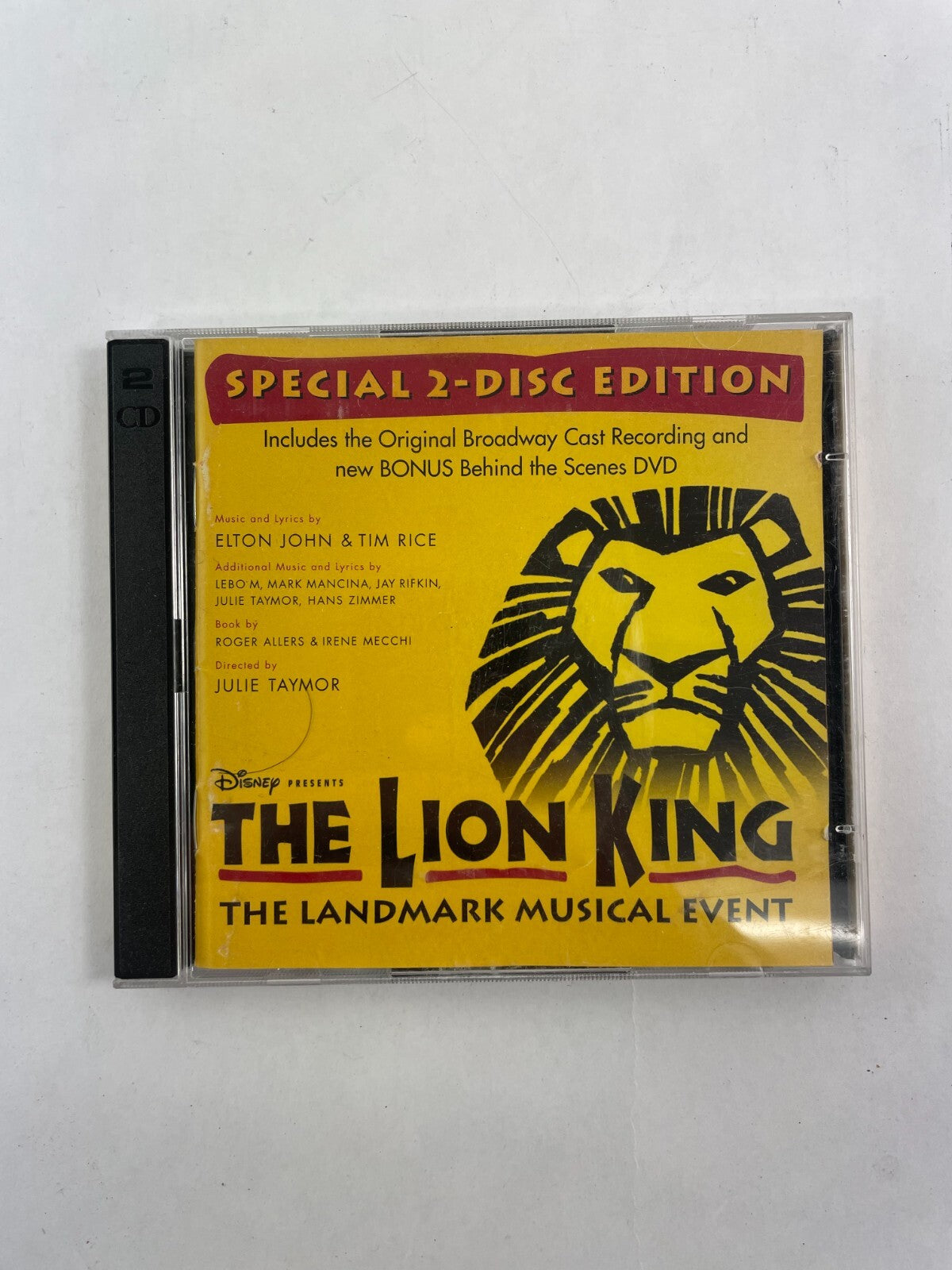 The Lion King The Landmark Musical Event Special 2 Disc Edition Disney CD#73