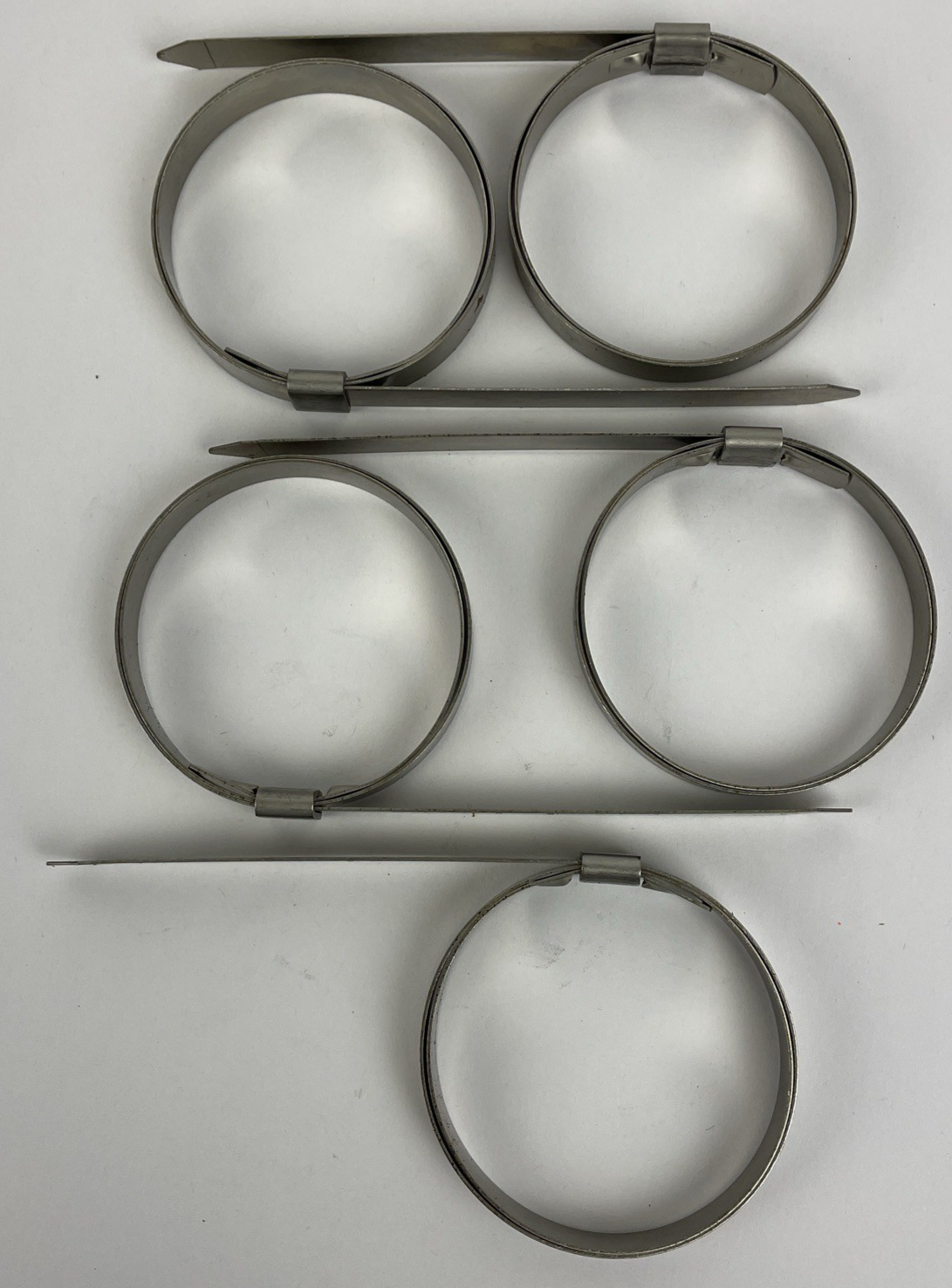 ( Qty. 5 ) PUNCH-LOK P-316-S (P316S) Clamps 2 1/4" x 3/8” Stainless Steel 🇺🇸