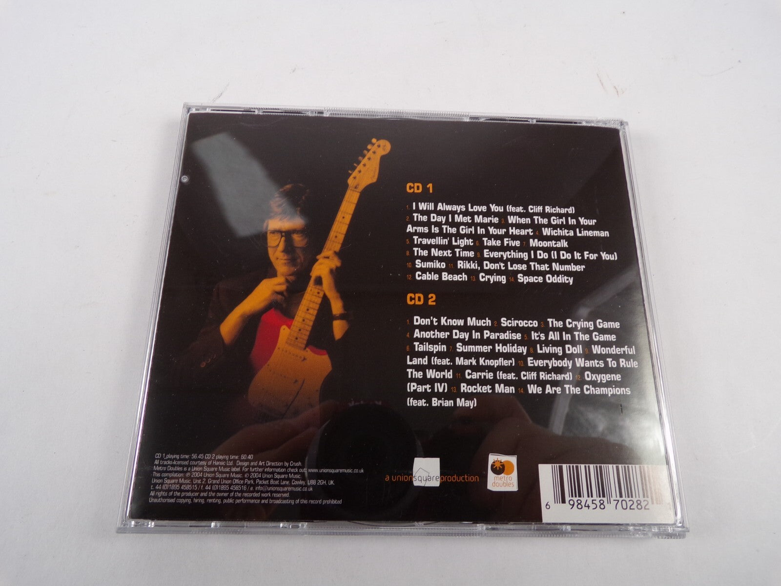 Guitar Ballads Hank Marvin I Will Always Love You The Day I Met Marie CD#62