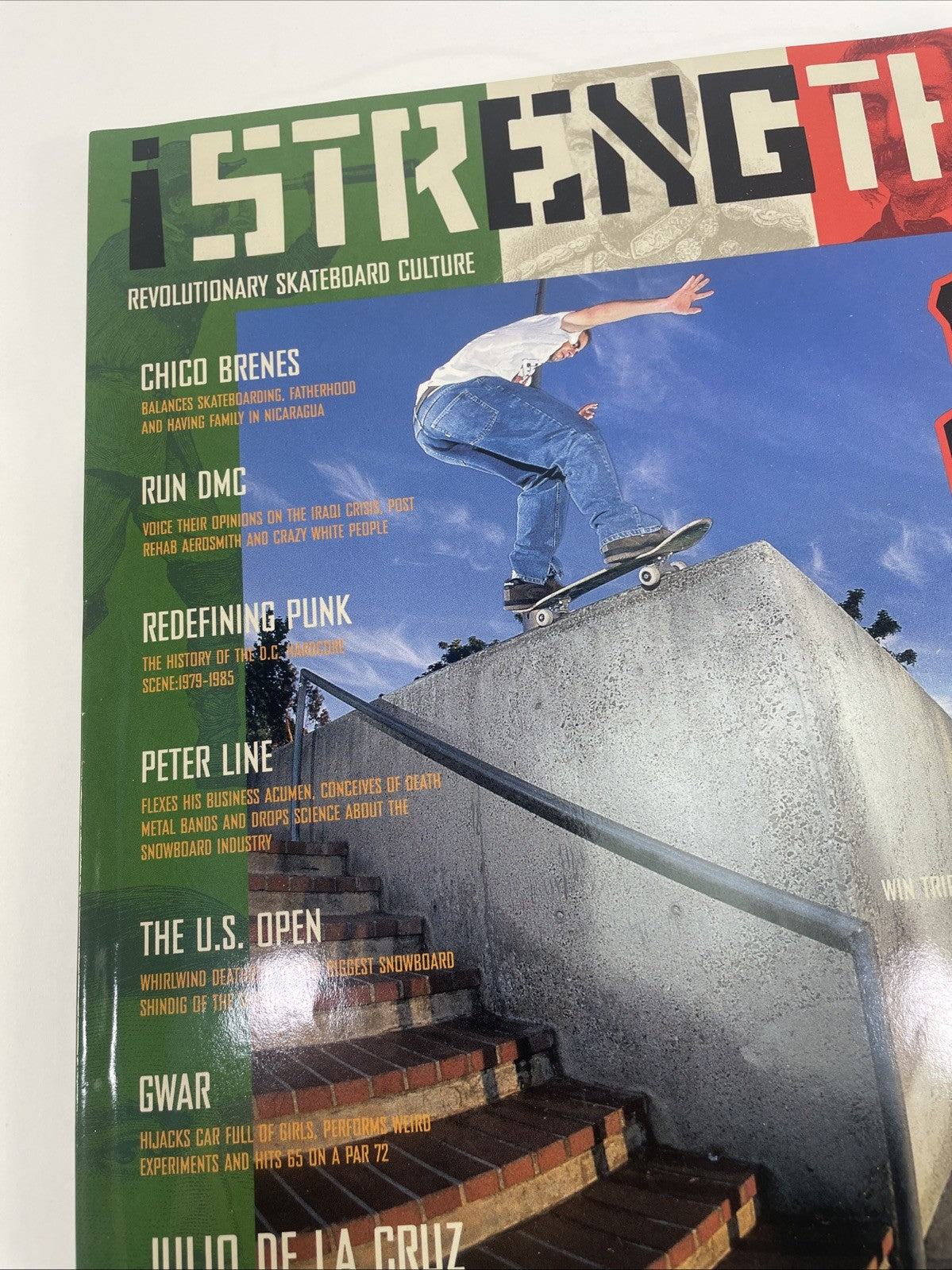 Strength Magazine / Vol. 3 ~ #12 / Skateboard Magazine Sheppard Failey Design