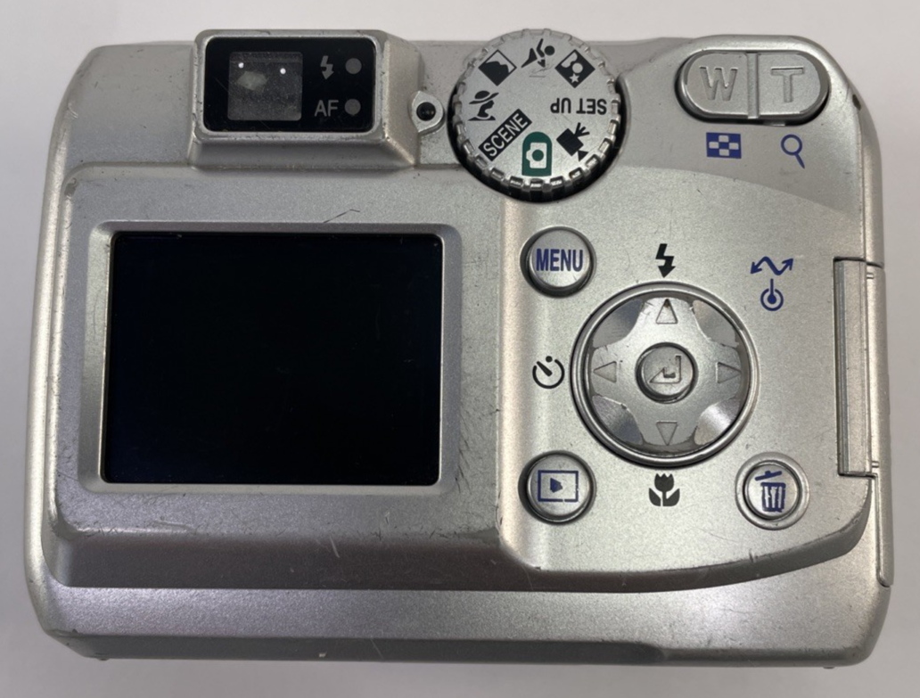 Nikon Coolpix e3200 Silver 3.2 MP 3x Optical Zoom Digital Camera