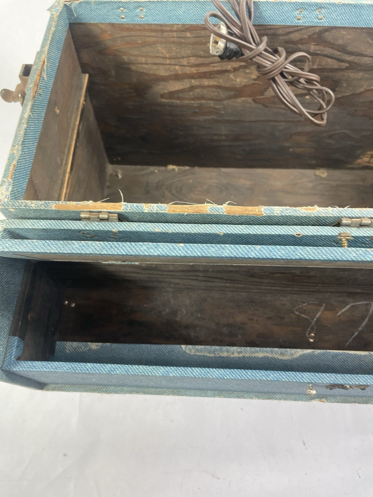 Vintage Westinghouse Tube TV Radio Service Repairman Toolbox Carrying Case