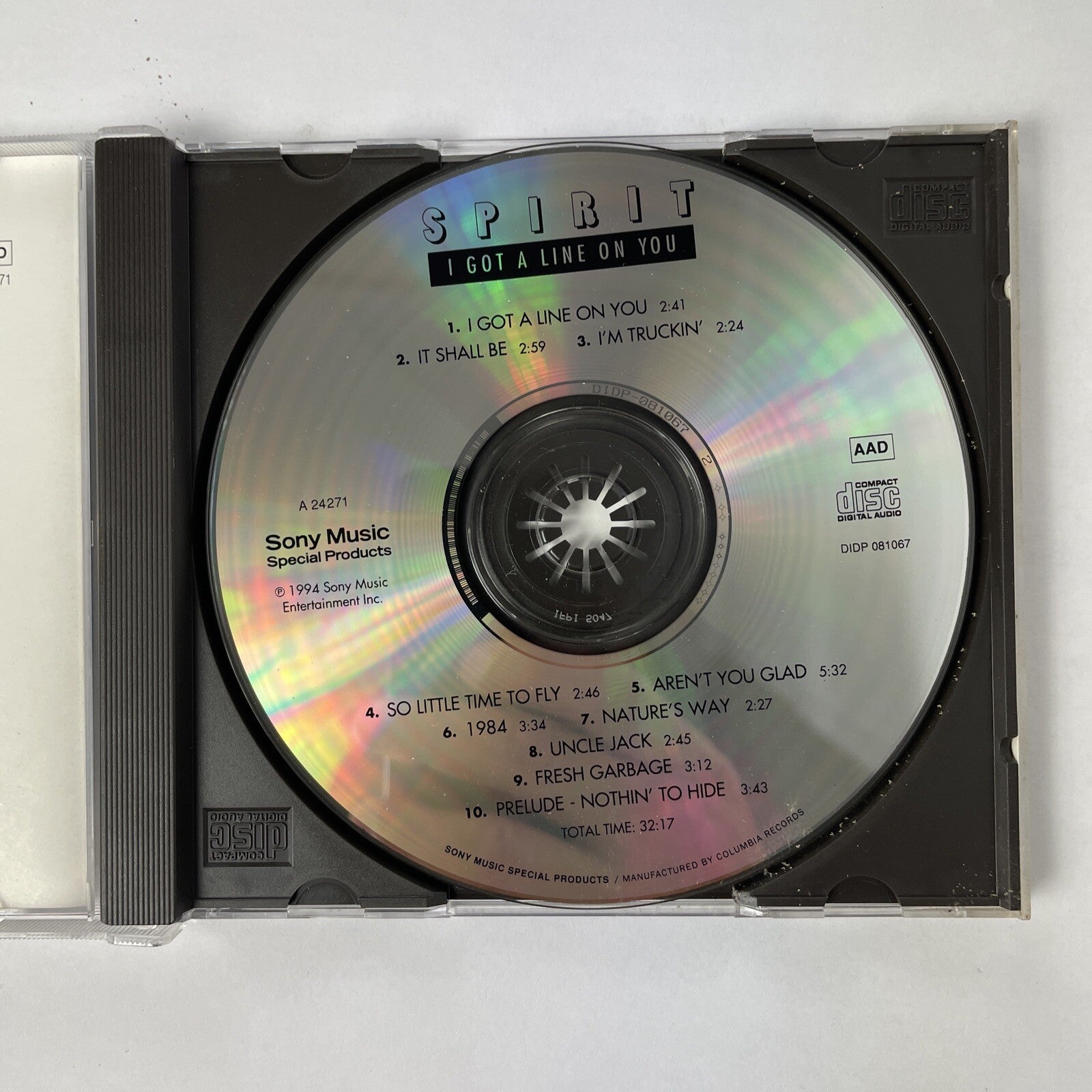 Spirit - I Got You on The Line CD  #23