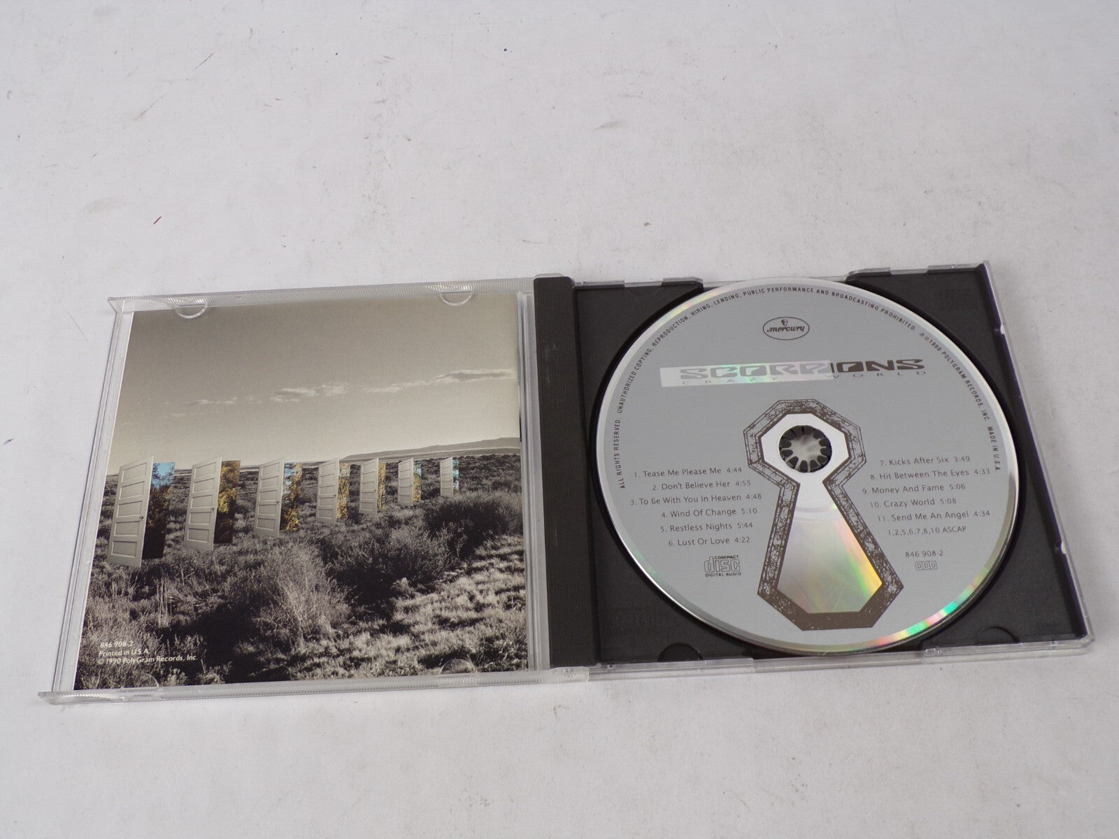 Scorpions Crazy World Tease Me Please Me Don't Believe Her To Be With You CD#62