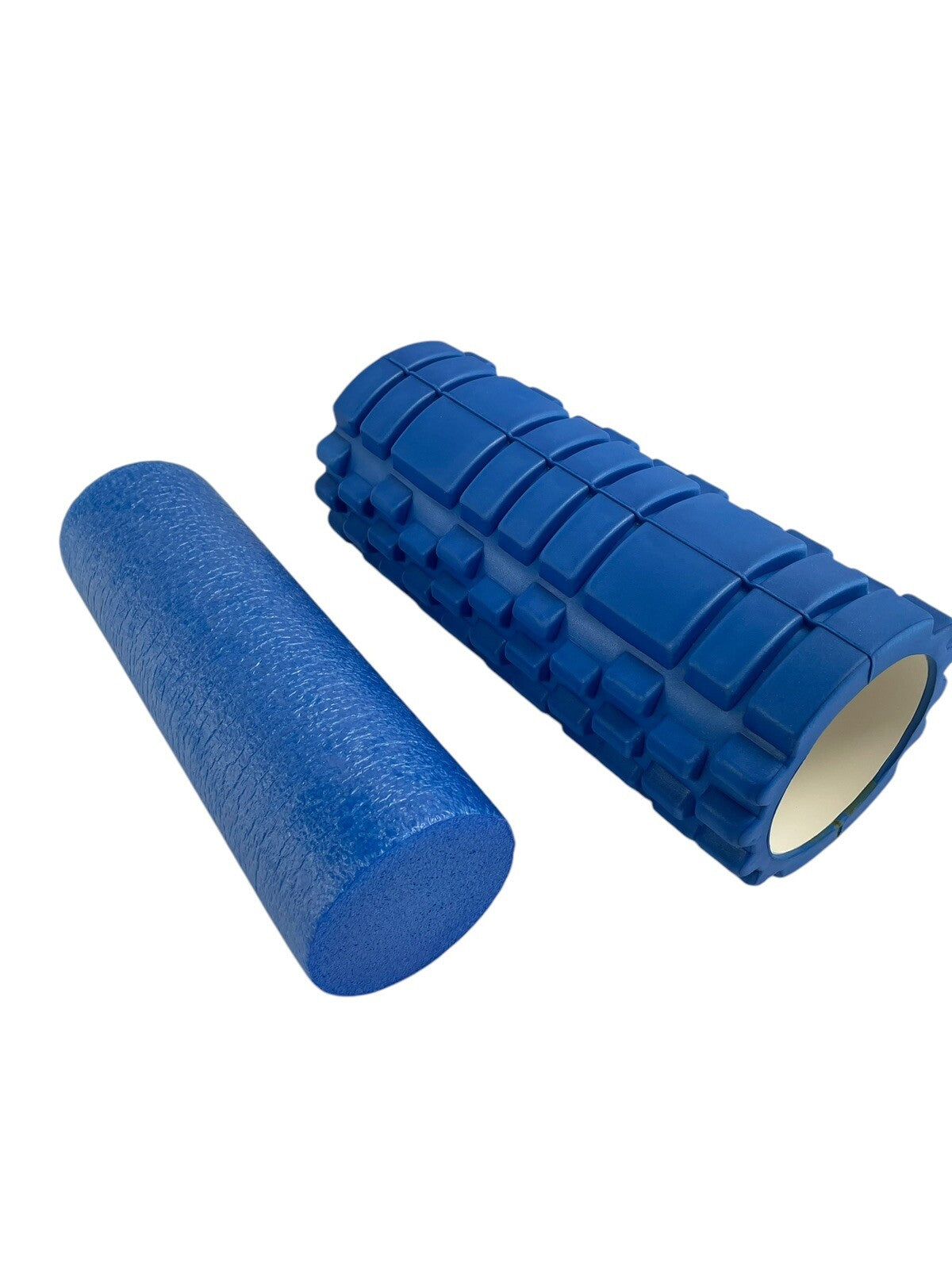 Yes4 All Foam Roller Blue for Muscle Massage Therapeutic Muscle Firm Roller 13"