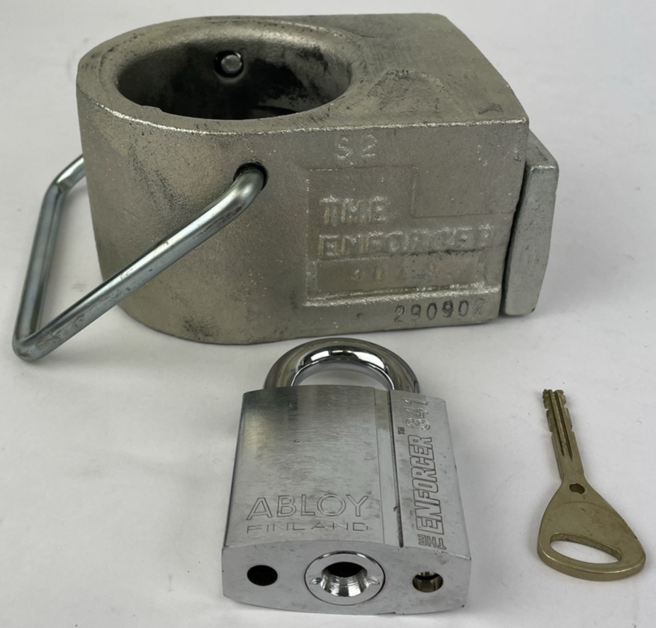 The Enforcer King Pin Lock Model #1111 1111 ABLOY FINLAND - 1 x Key
