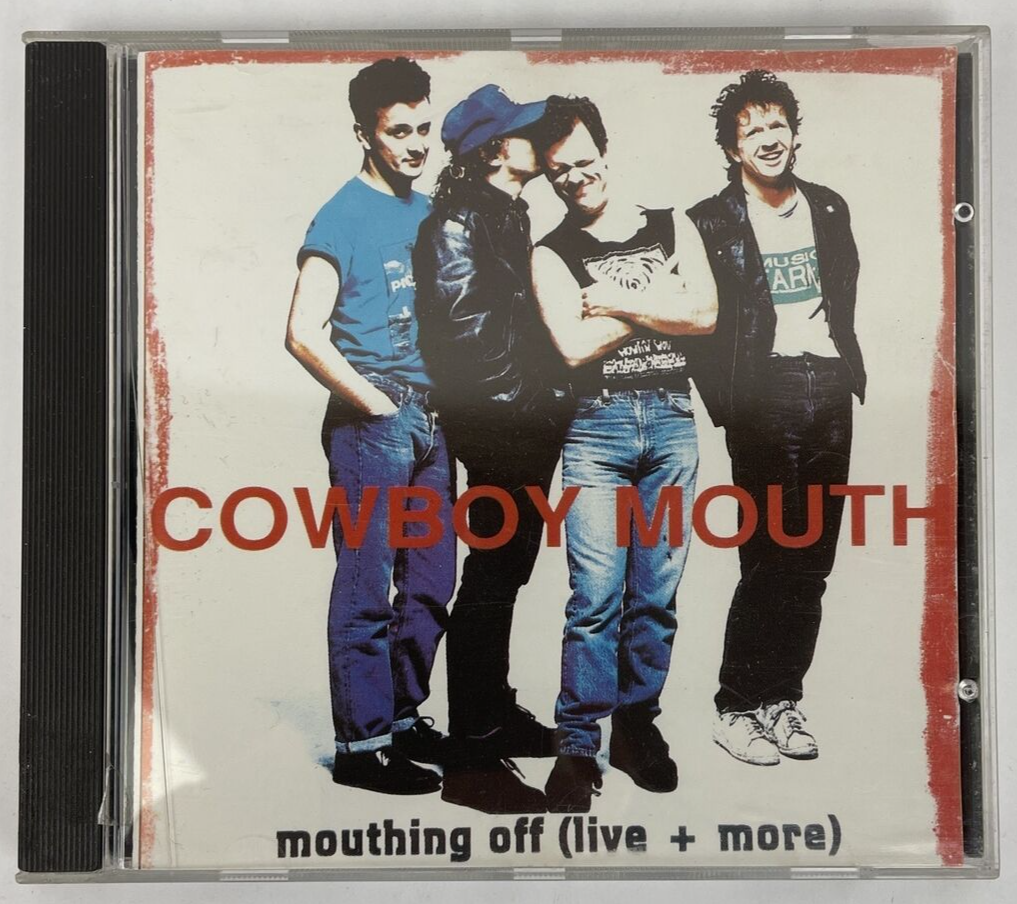 Cowboy Mouth * Mouthing Off (Live + More) (Audio CD, 1993, Viceroy Records) CD