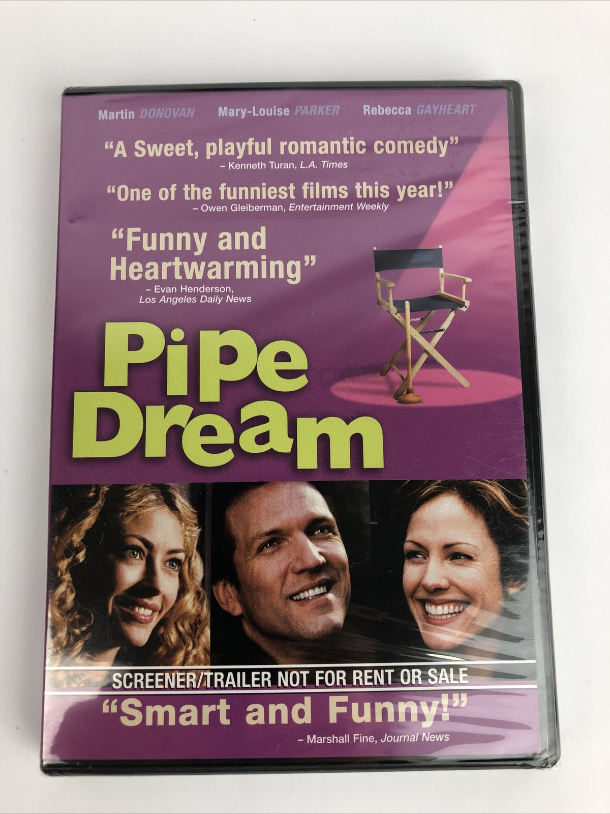 Pipe Dream DVD Martin Donovan Mary Louise Parker Rebecca Gayheart * Brand New