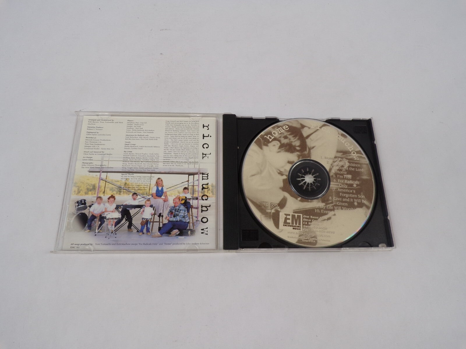 Home Seeker Sensitive Songs Rick Muchow More Of Ou Building Children 1 SougCD#70
