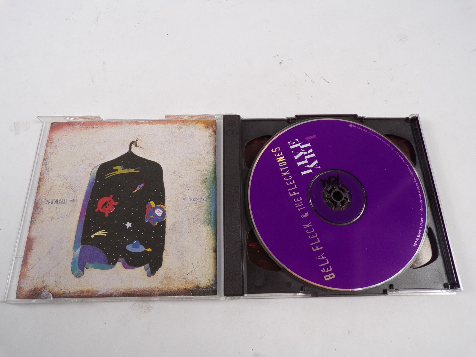 Bela Fleck and The Fleck Tones Love Art Lochs Of Dread Bigfoot Ufo Tofu CD#48