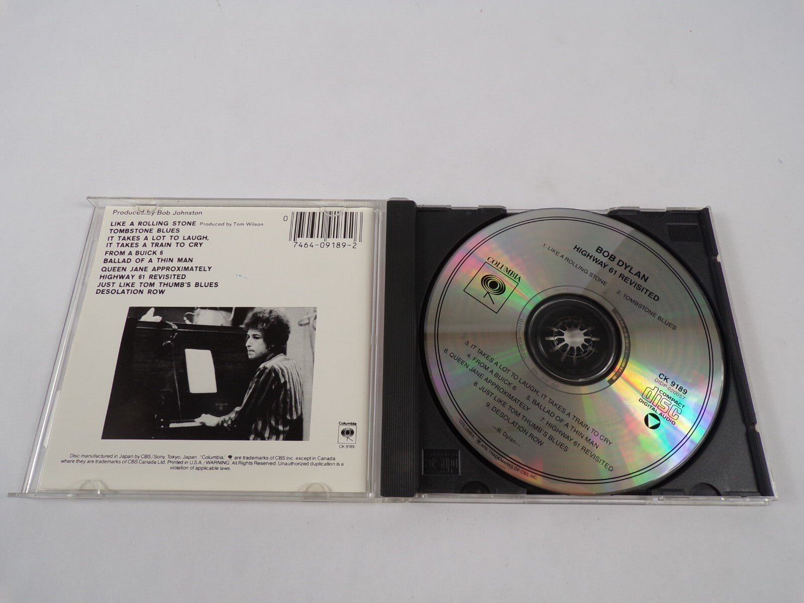 Bob Dylan Highway 61 Revisited Like A Rolling Stone Tomabstone Blues It TakCD#27