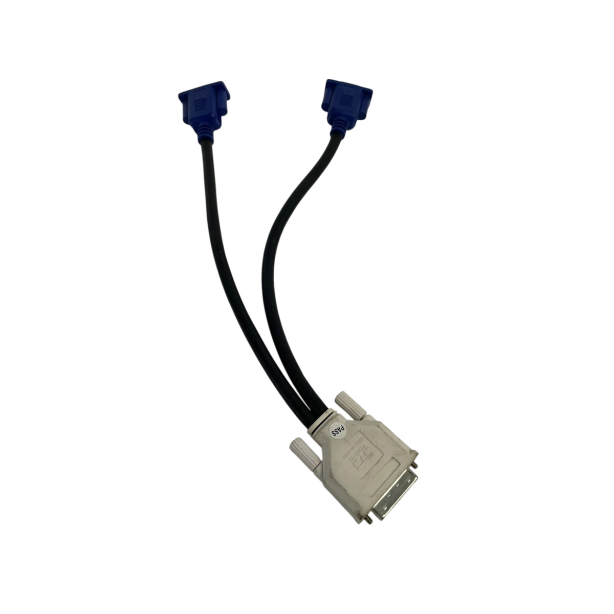 2 Way DVI to VGA Splitter Cable Adapter Cable Cord Monitor PC Computer