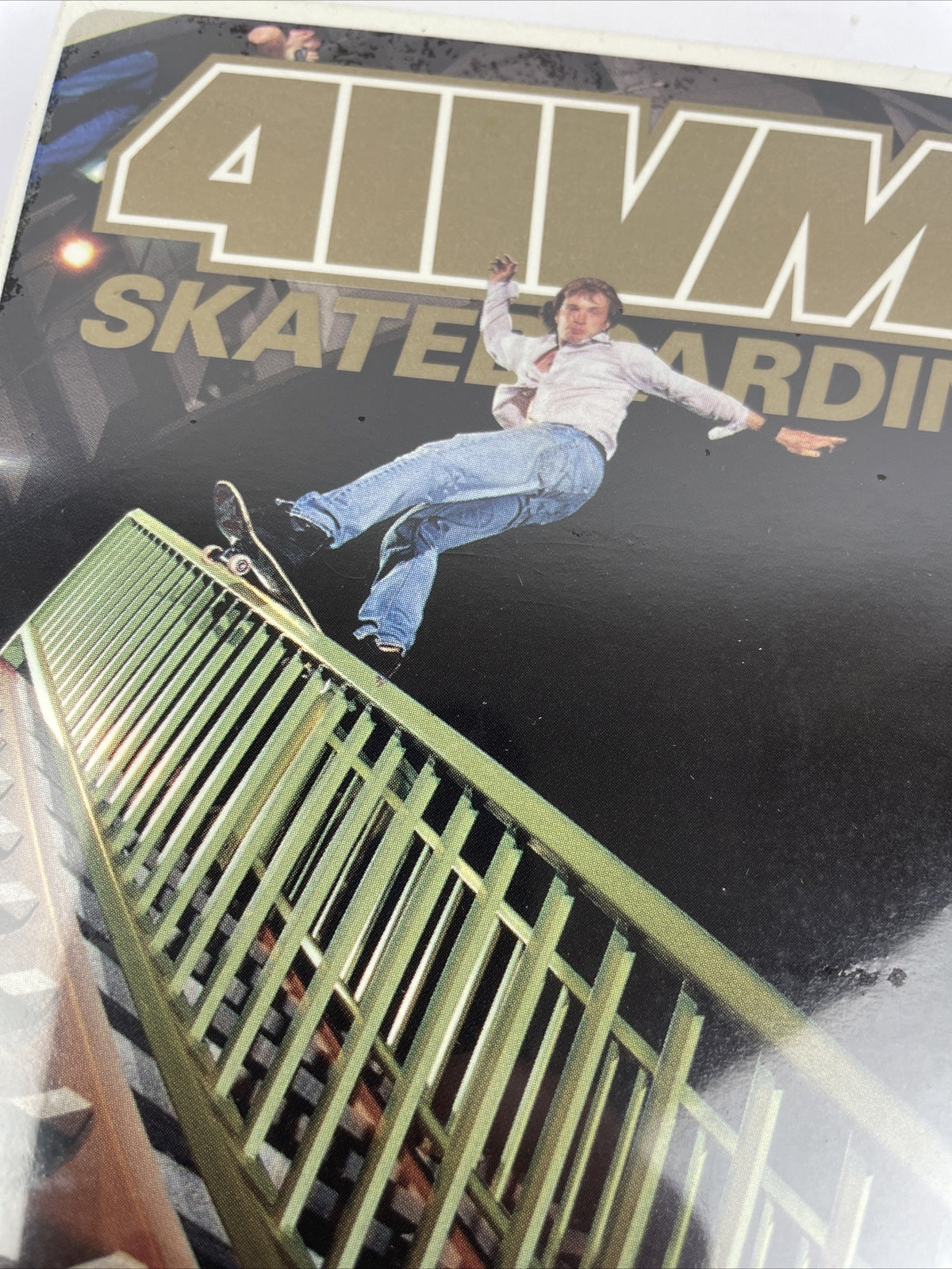 Factory sealed Good as Gold Skate Video Magazine Issue #50 VHS featuring vintage skateboarding footage and collectible retro media.