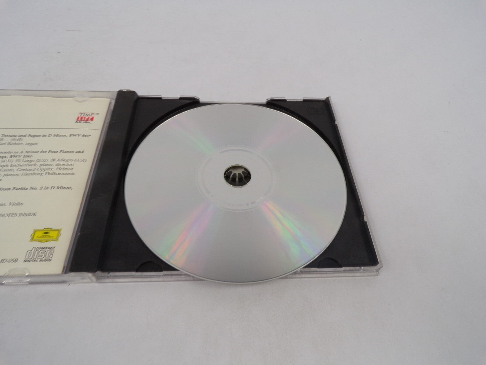 Bach Great Composers Prelude And Fugue In C, C Minor Concerto In D Minor CD#71
