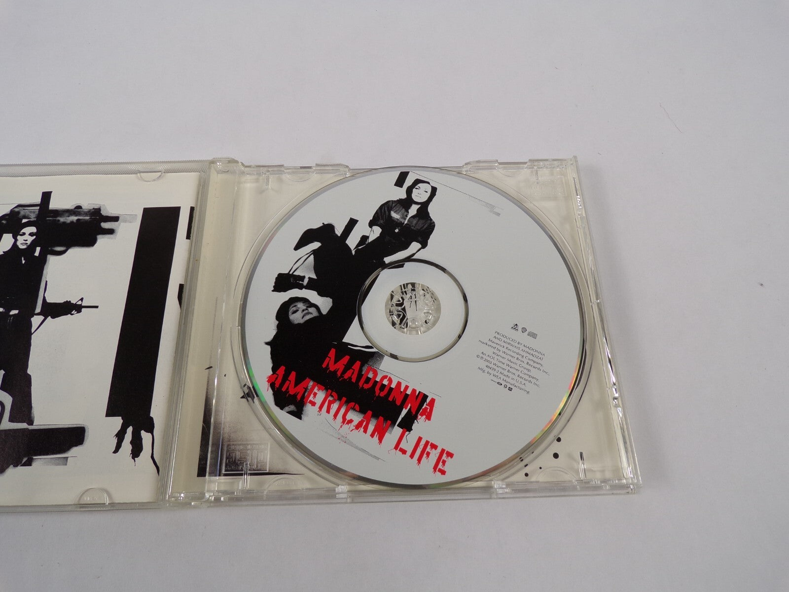 Madonna American Life Parental Advisory Explicit Content Hollywood I'm So CD#59