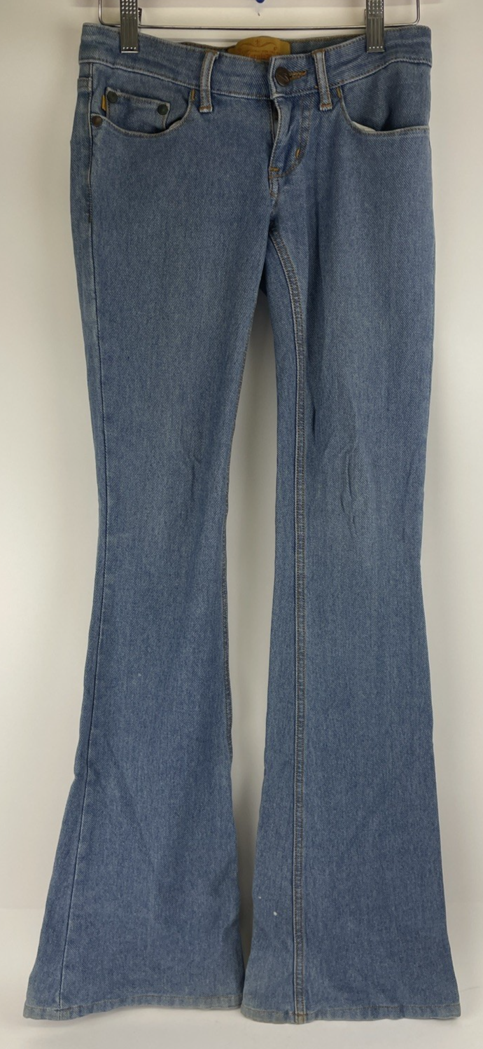 California Born Stretch Genuine Second Skin Denim Jeans 5 Pocket Design size 0