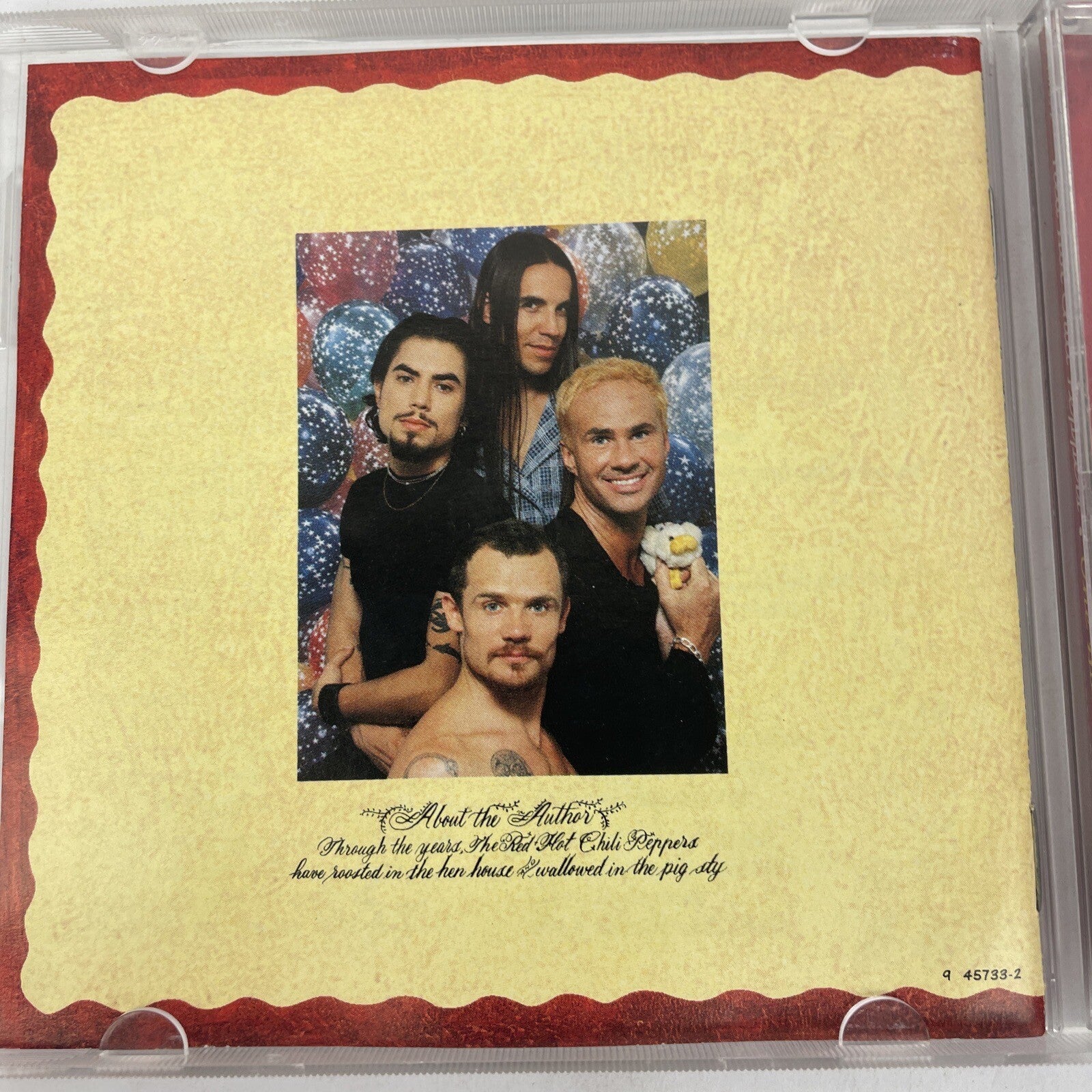 Red Hot Chili Peppers : One Hot Minute Digital Audio CD (1995, Warner Bros.) PQR