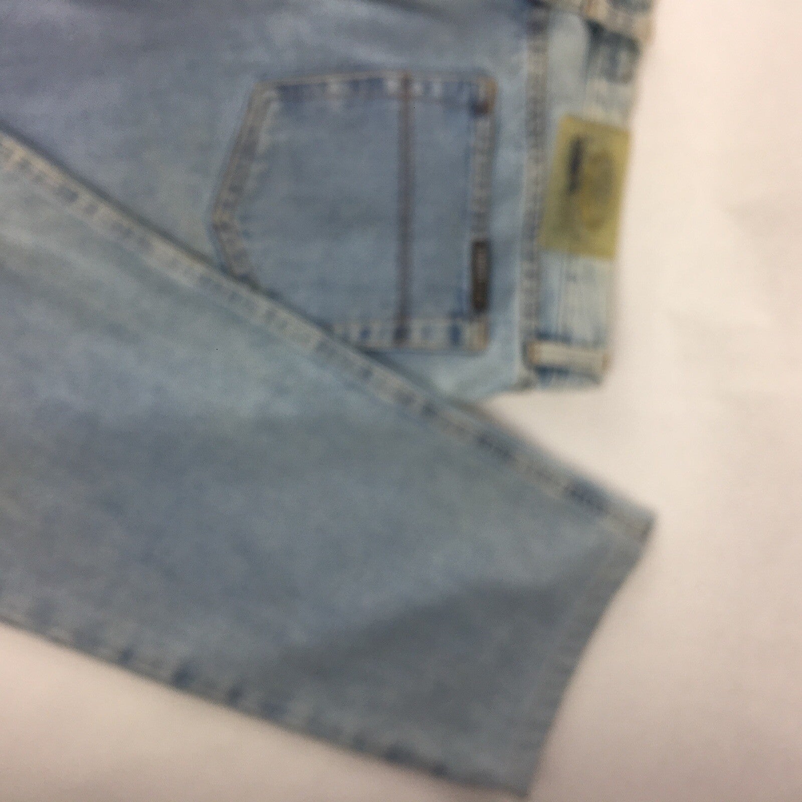CERRUTI  Blue Cotton Denim Mens Jeans Straight W32 L32 Very Good  
