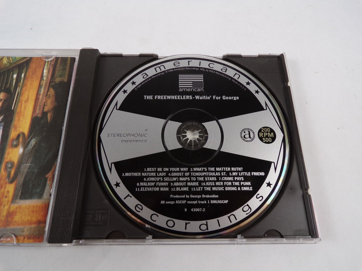 The Free Wheelers Waitin For George For Promotional Use Only CD #40
