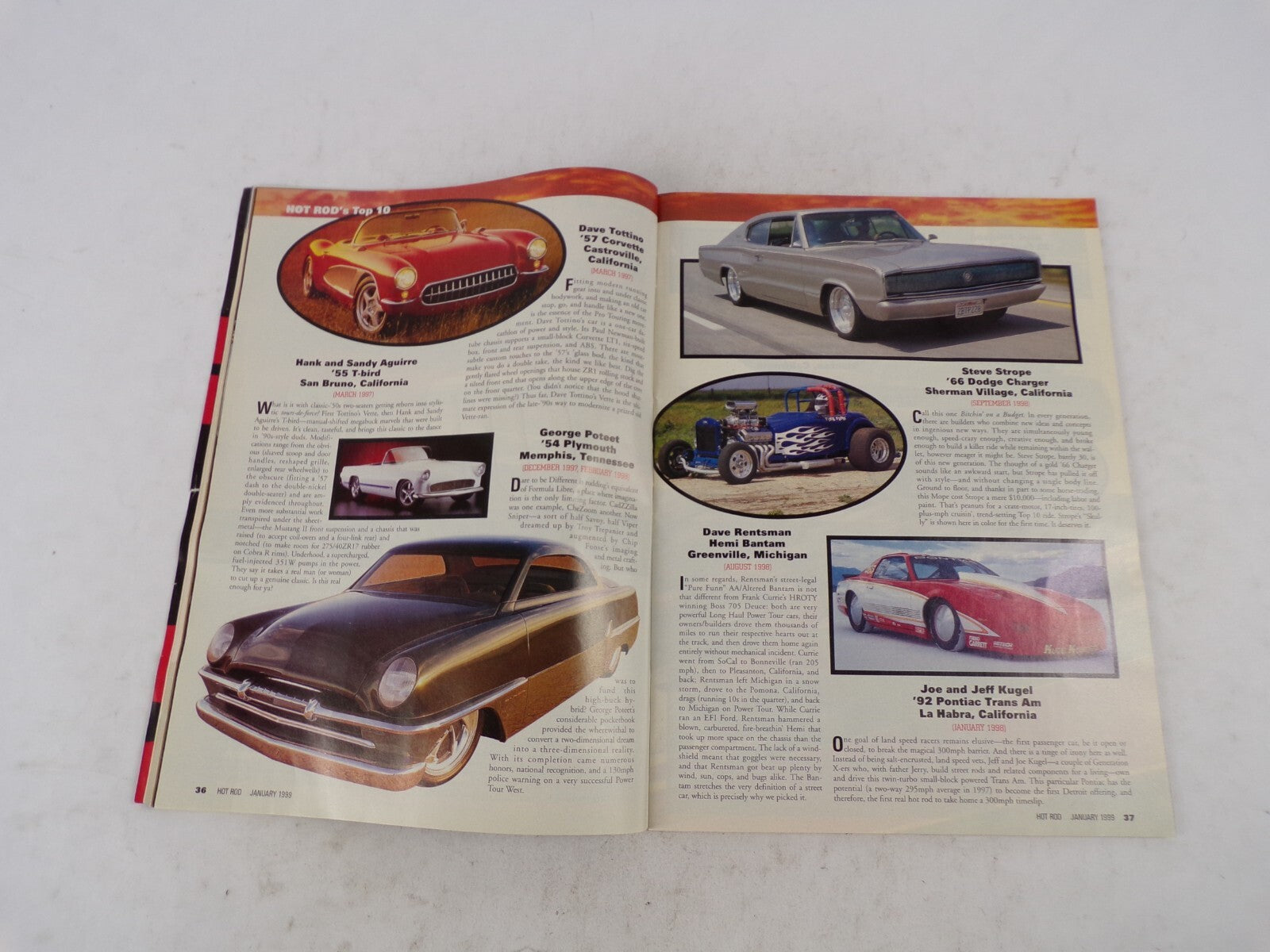 January 1999 Hot Rod Junkyard Jewels Wow!!! 50 Free Tuning Tips 300HP For $500