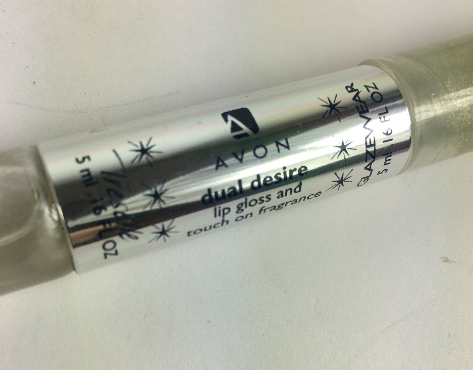 Avon Glazewear Dual Desire lip Gloss and touch on fragrance B1