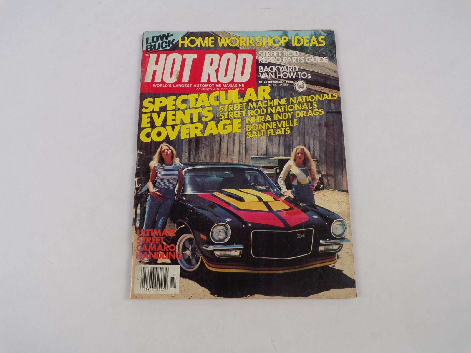 November 1976 Hot Rod Magazine Spectacular Events Coverage Home Workshop Ideas