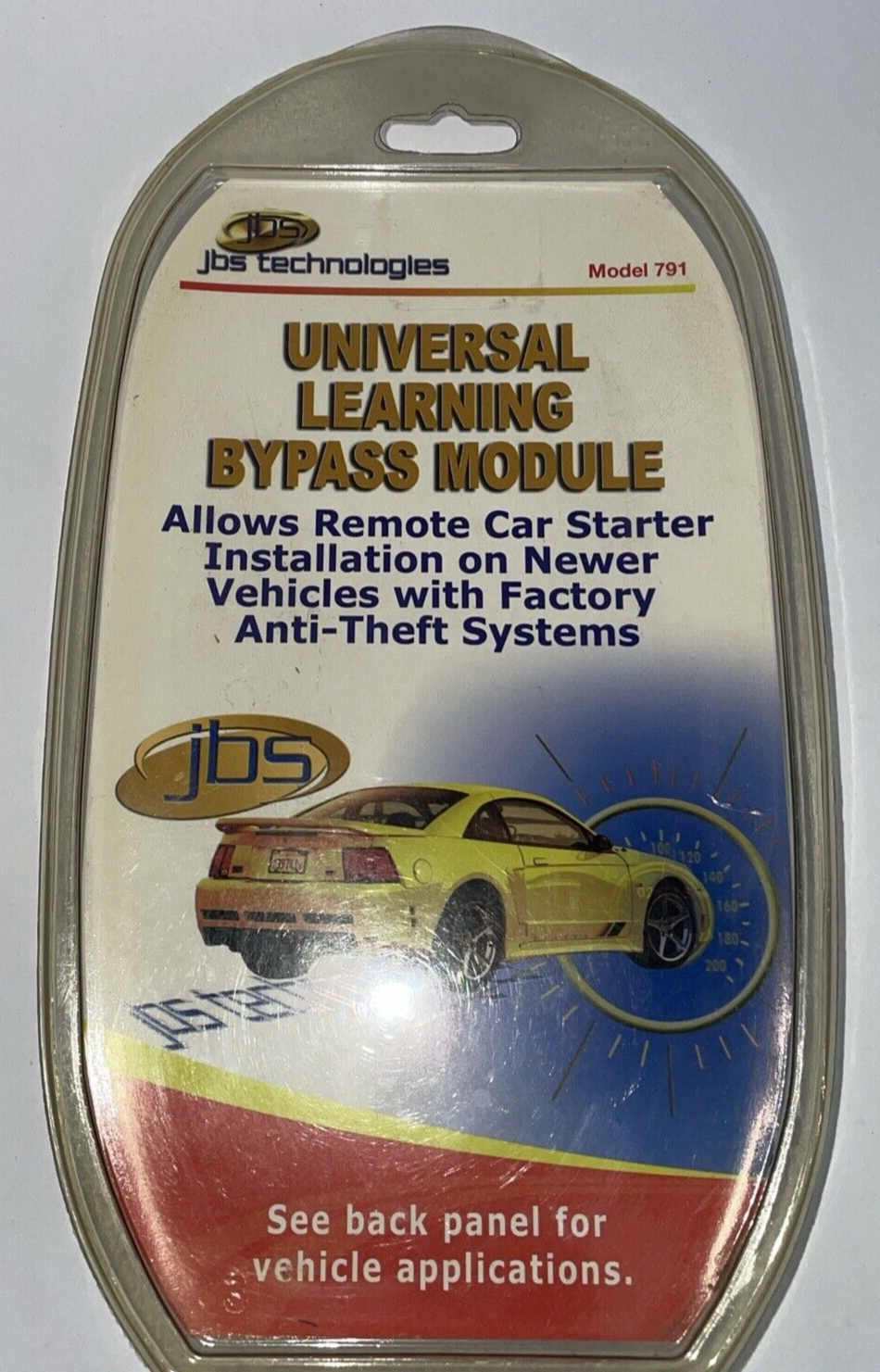 JBS Technologies Universal Learning Bypass Module Remote Start 791 NOS LOOK