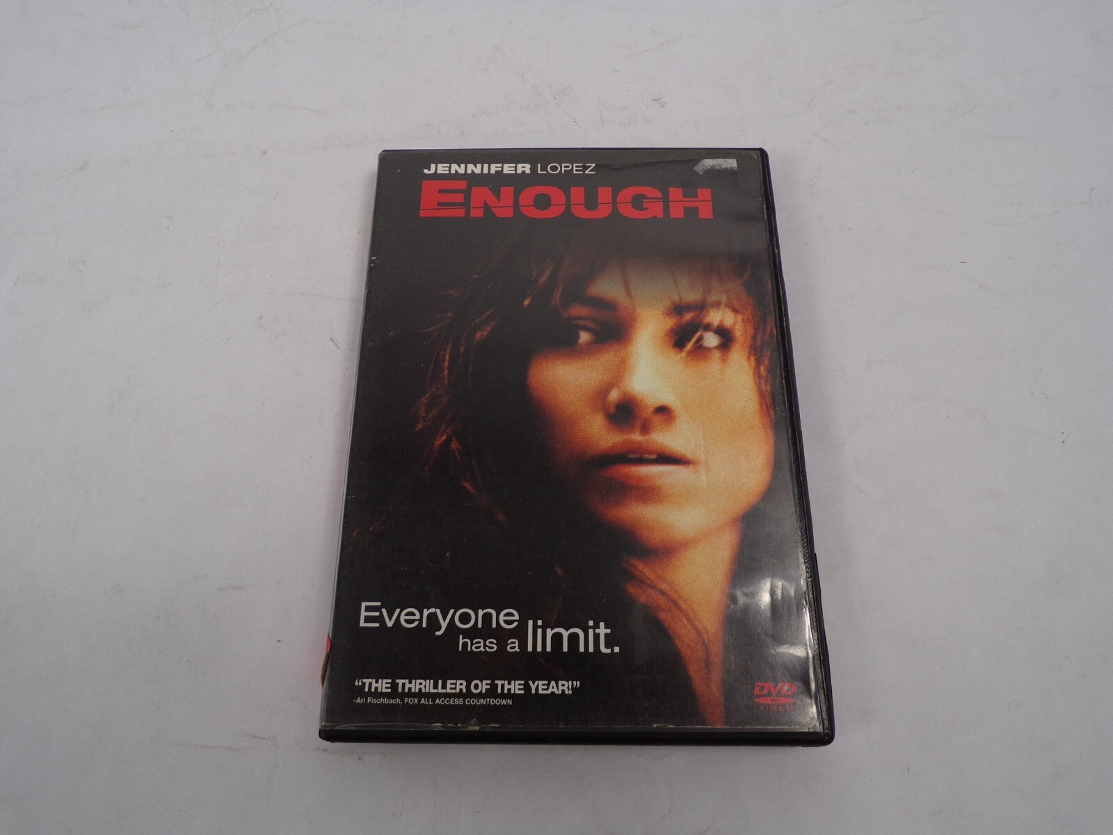 Enough Jennifer Lopez Everyone has a Limit Harrowing High Thriller DVD Movies