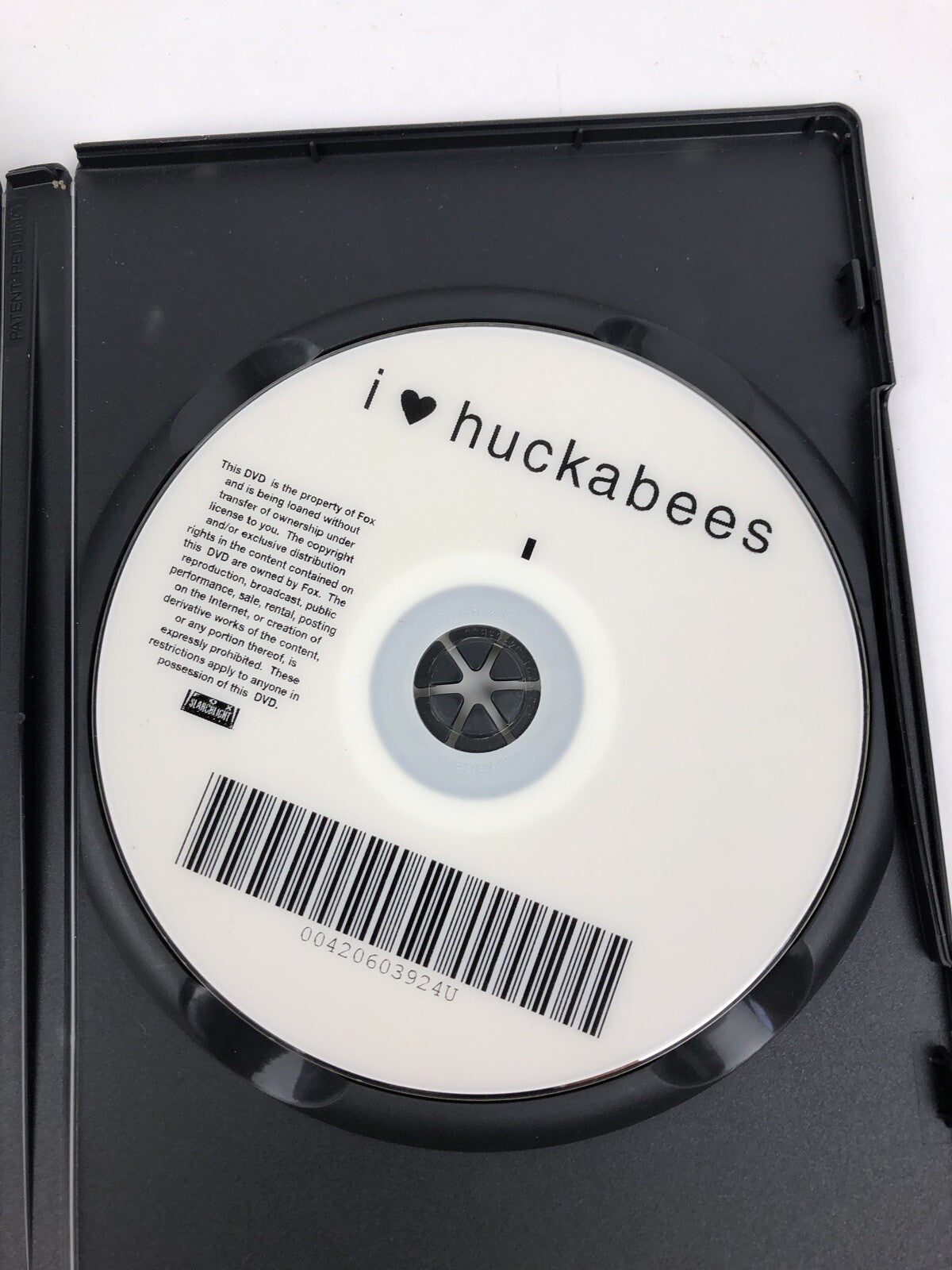 I Love ❤️ Huckabees DVD - Dustin Hoffman -Rare For Your Emmy Consideration Copy