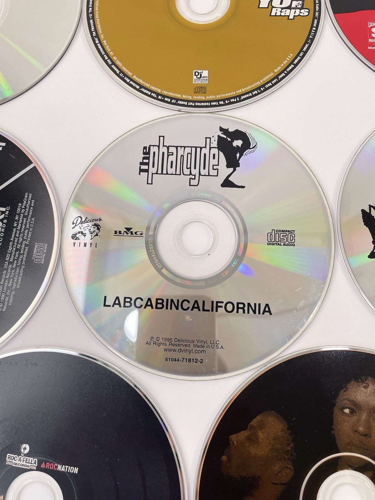 HIP-HOP / RAP CD COLLECTION LOT OF 14 CD(s) Andre Nickatena Eazy-E 50 Cent Jay Z