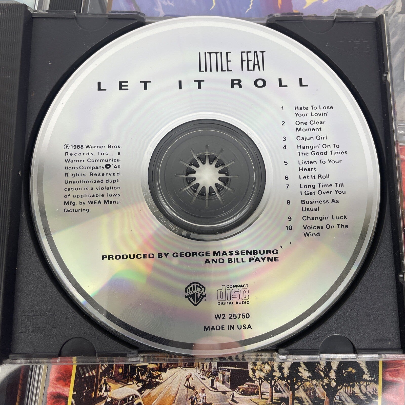 Little Feet 6 CD Lot Dixie Chicken Feats Don't Fail Me Now Let It Roll The Mambo