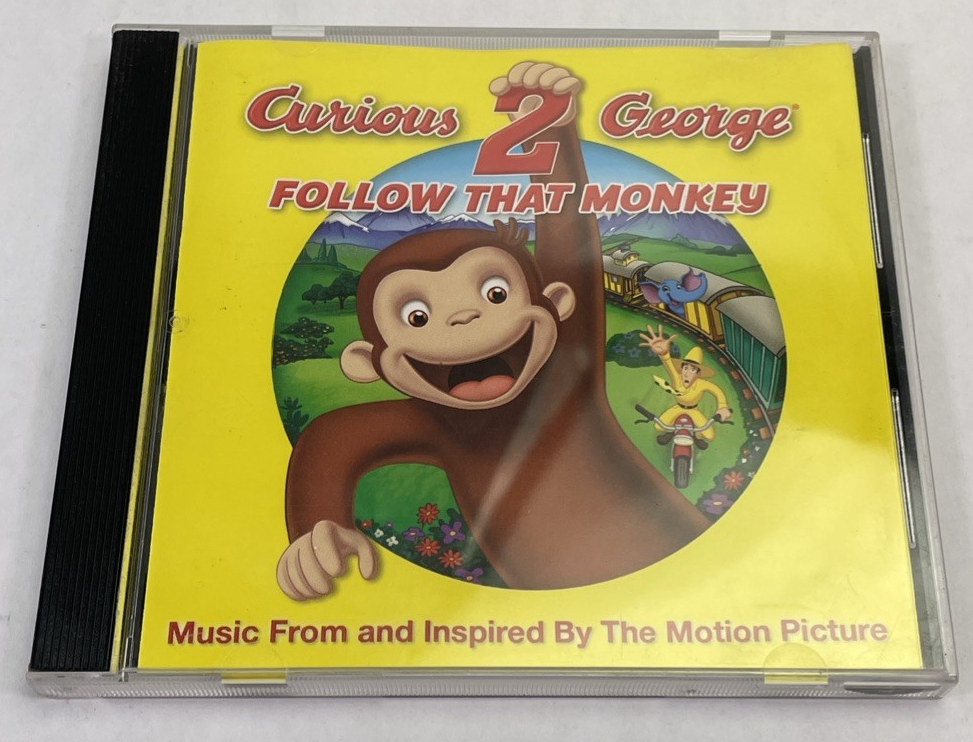Curious George 2 Follow That Monkey Audio CD 13 Tracks 2010 Life Less Ordinary