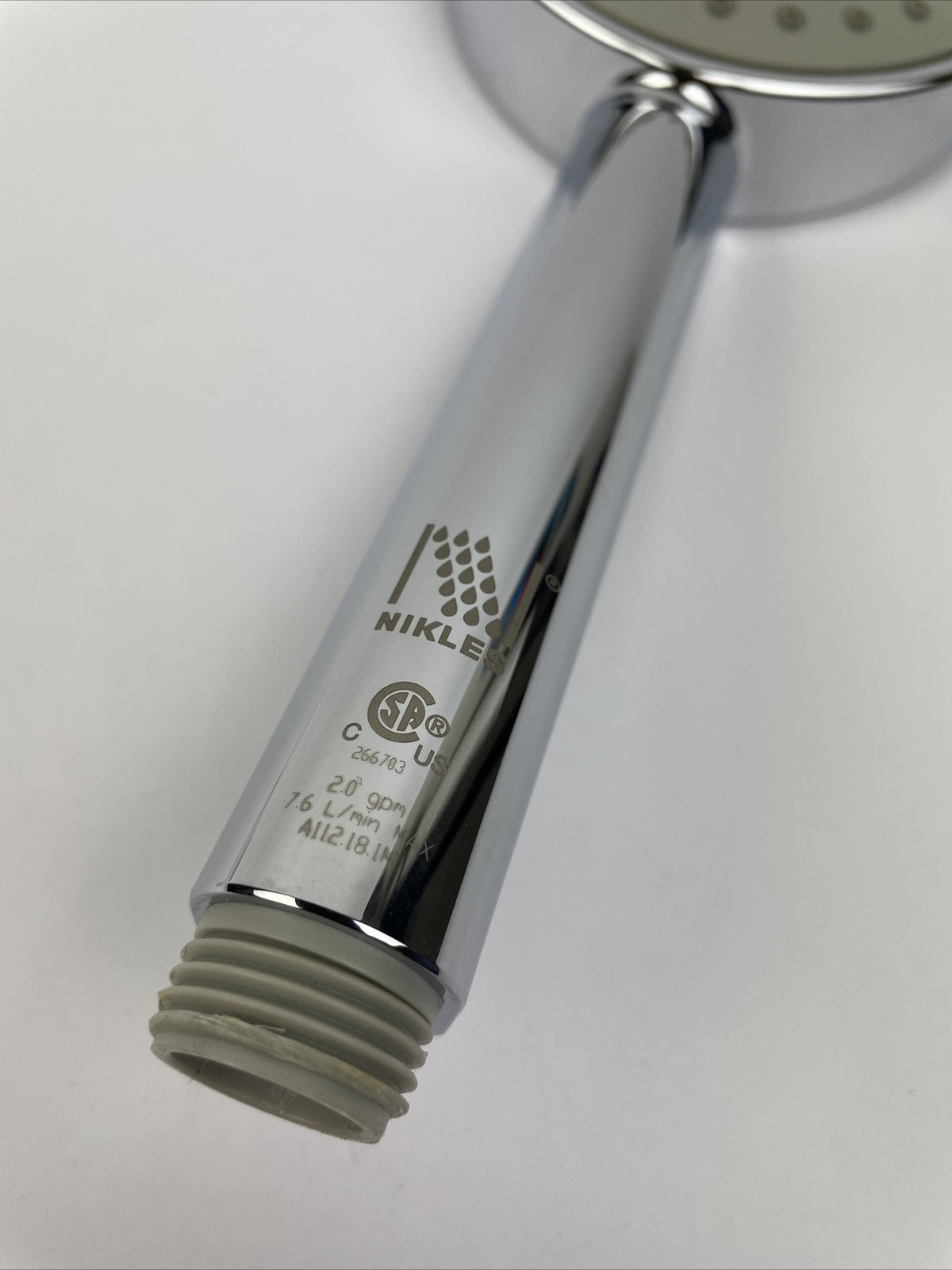 Nikles Fresh 95 Rain D1205-2 chrome handheld shower head