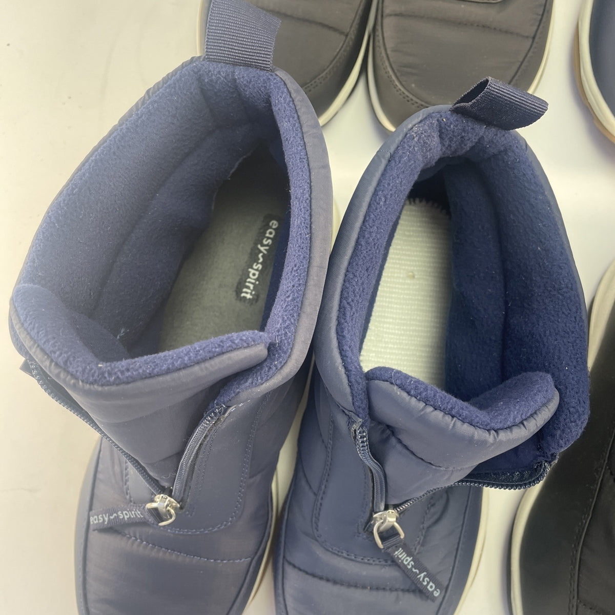 4 x Easy Spirit Wistar Outdoor Comfy Ankle Booties Shoes Blue Black US 7.5 W