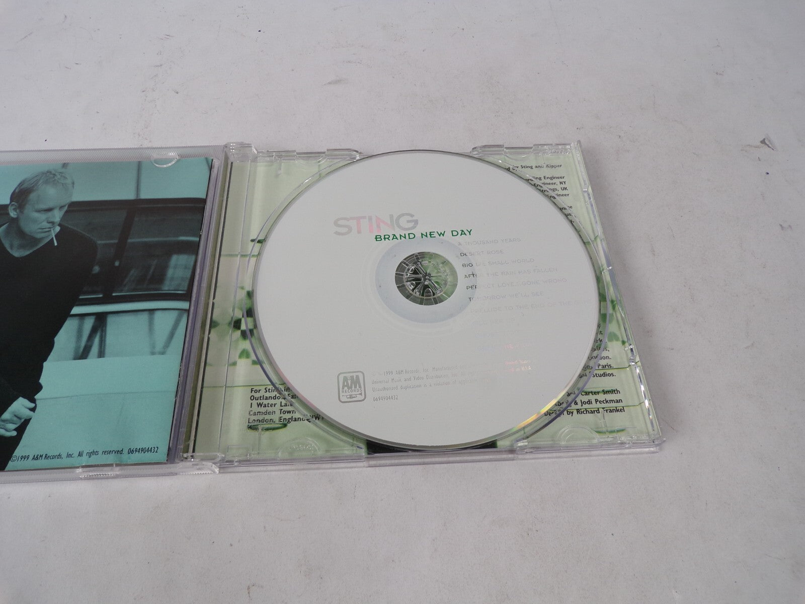 Sting Brand New Day A Thousand Years Desert Rose Big Lie Small World After CD#62