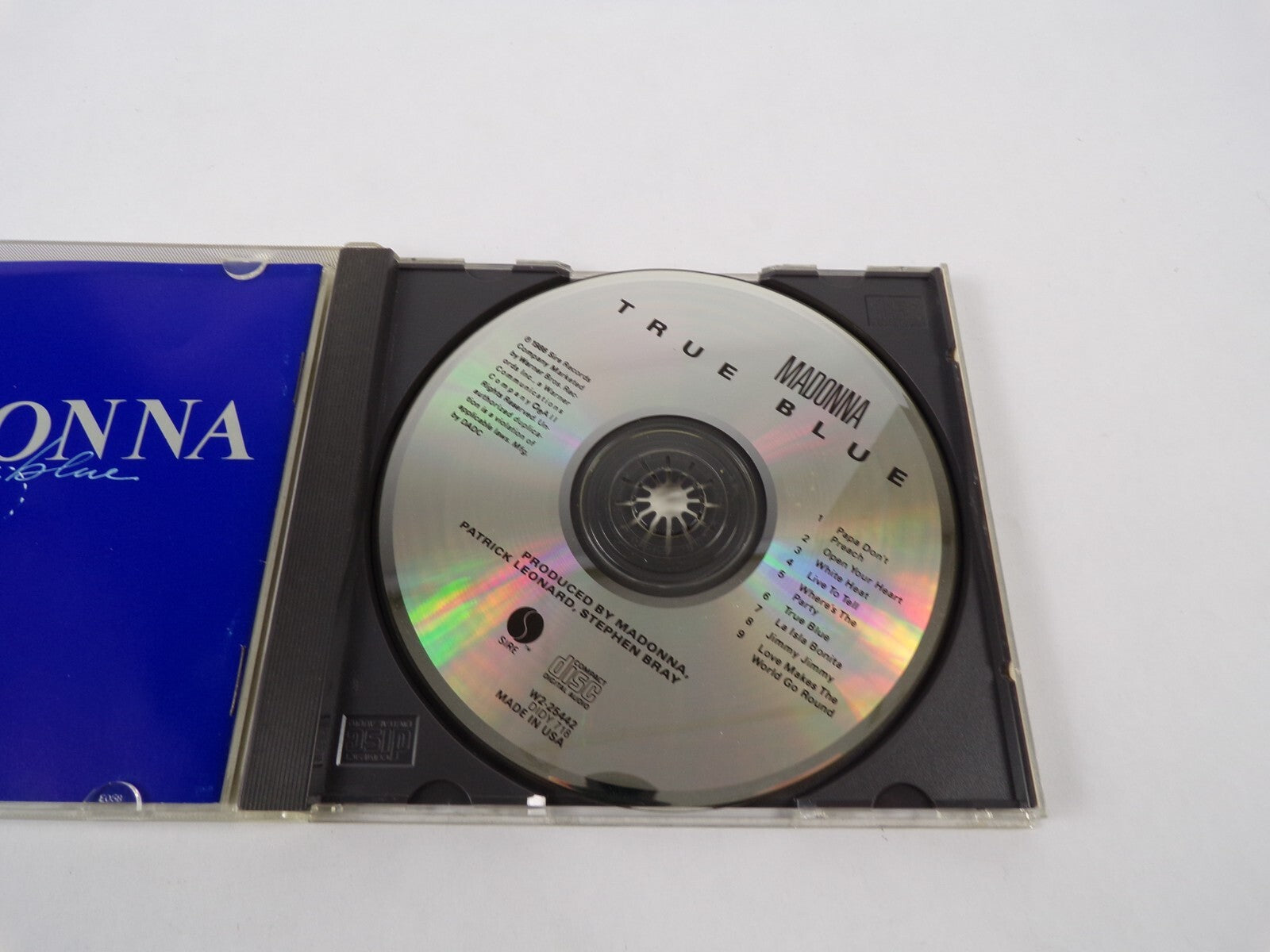 Madonna True Blue Sire PaPa Don't Preach Open You R Heart White Heat Live CD#59