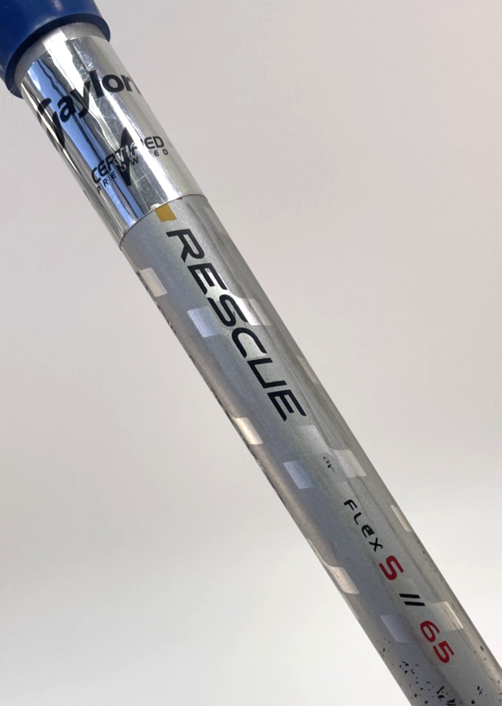 TaylorMade Rescue 11 4 Hybrid 21° Aldila RIP 65g S Mens Left Hand GP Tour wrap