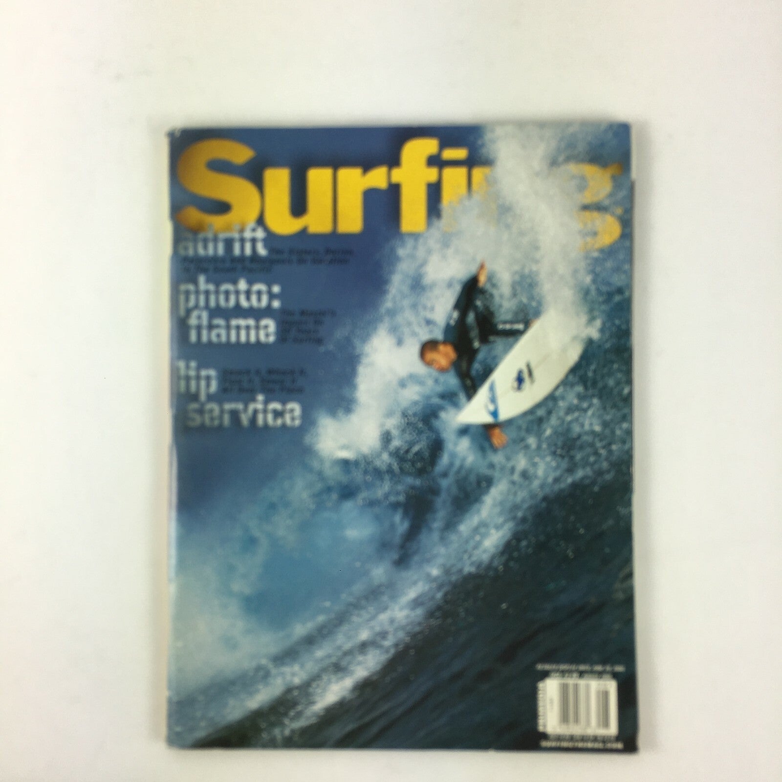 May 2004 Surfing Magazine adrift Photo flame Lip service