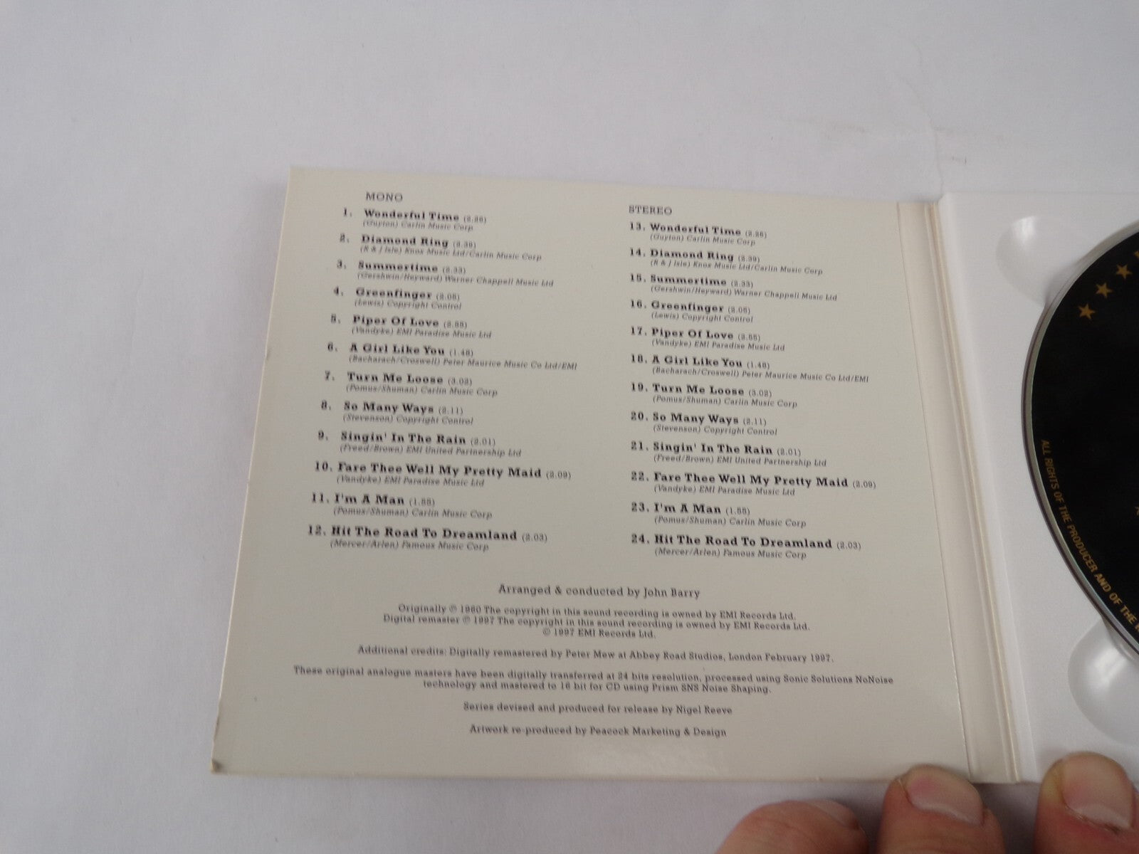 Adam Faith Wonderful Time Piper Of Love A Girl Like You Turn Me Loose CD#61