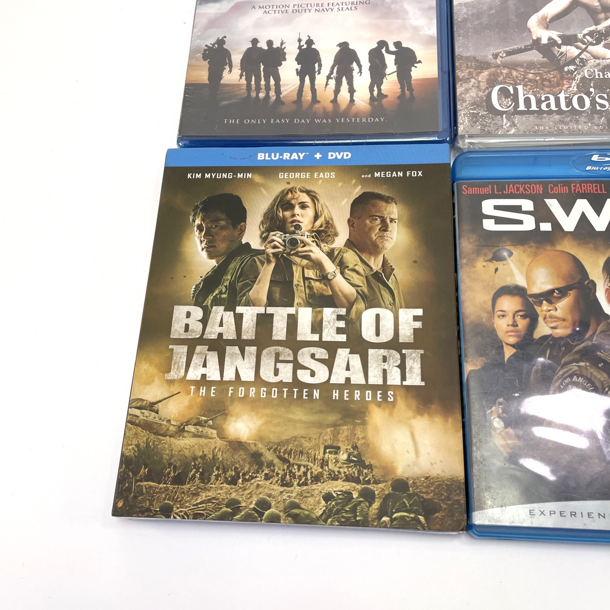 War Movies Blu-ray Lot (6) Act of Valor, Citizen Soldier, Battle of Jangsari +