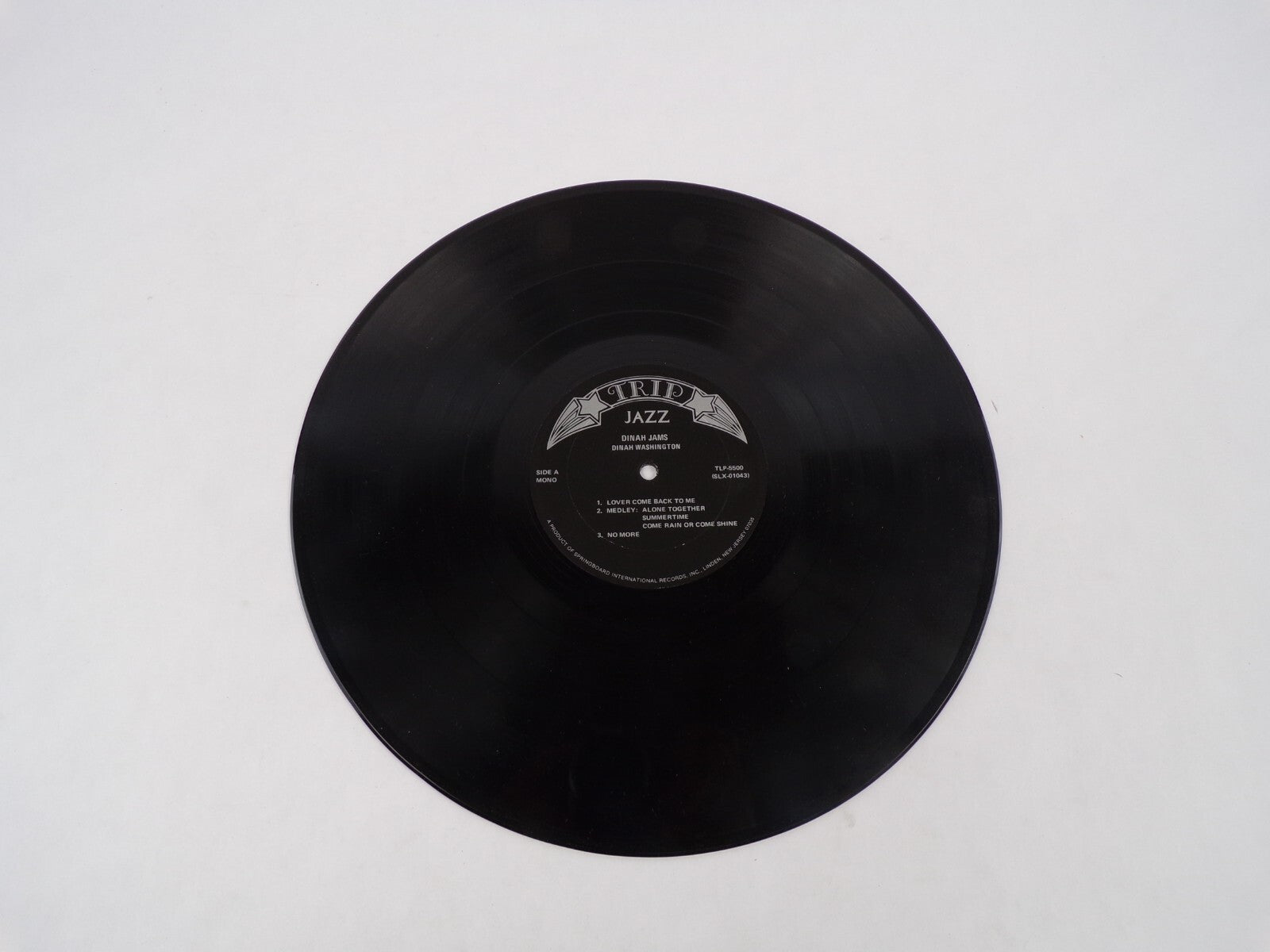 Dinah Washington Dinah Jams Summertime Alone Together Vinyl Record