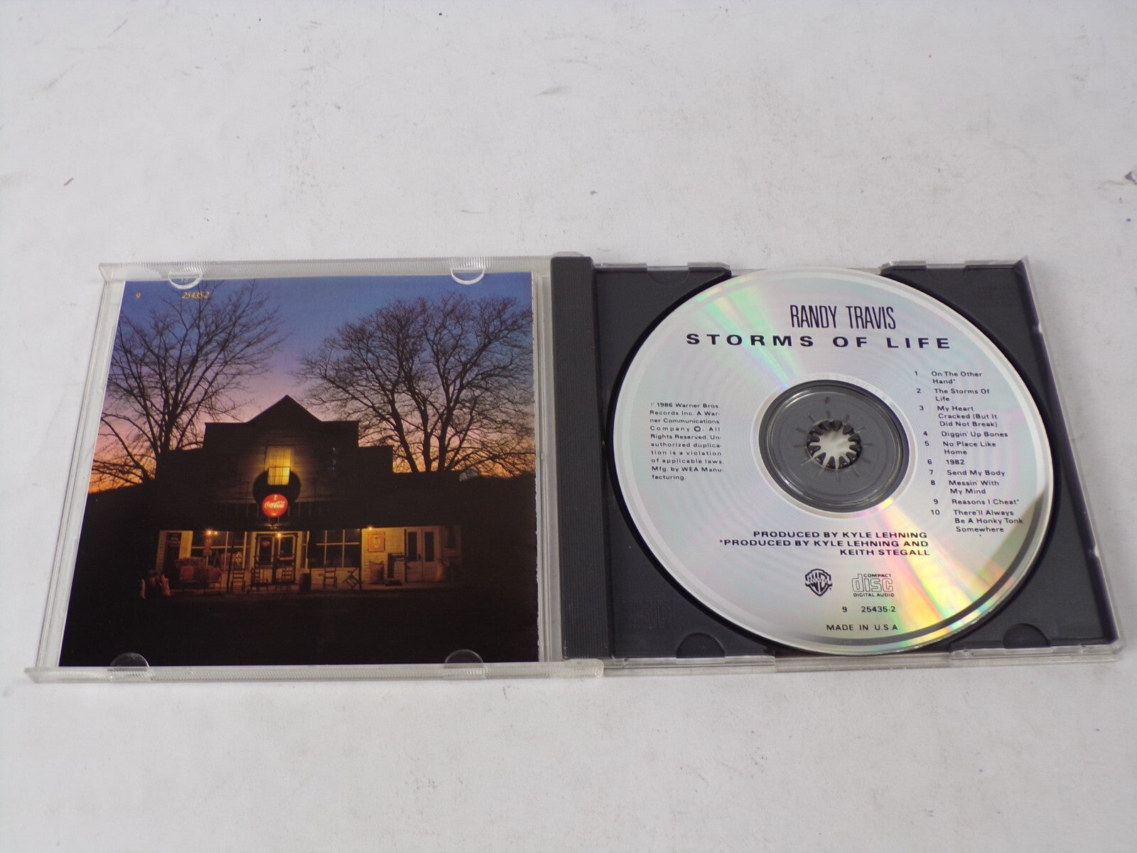 Randy Travis On The Other Hand The Storms Of Life My Heart Cracked Diggin CD#62