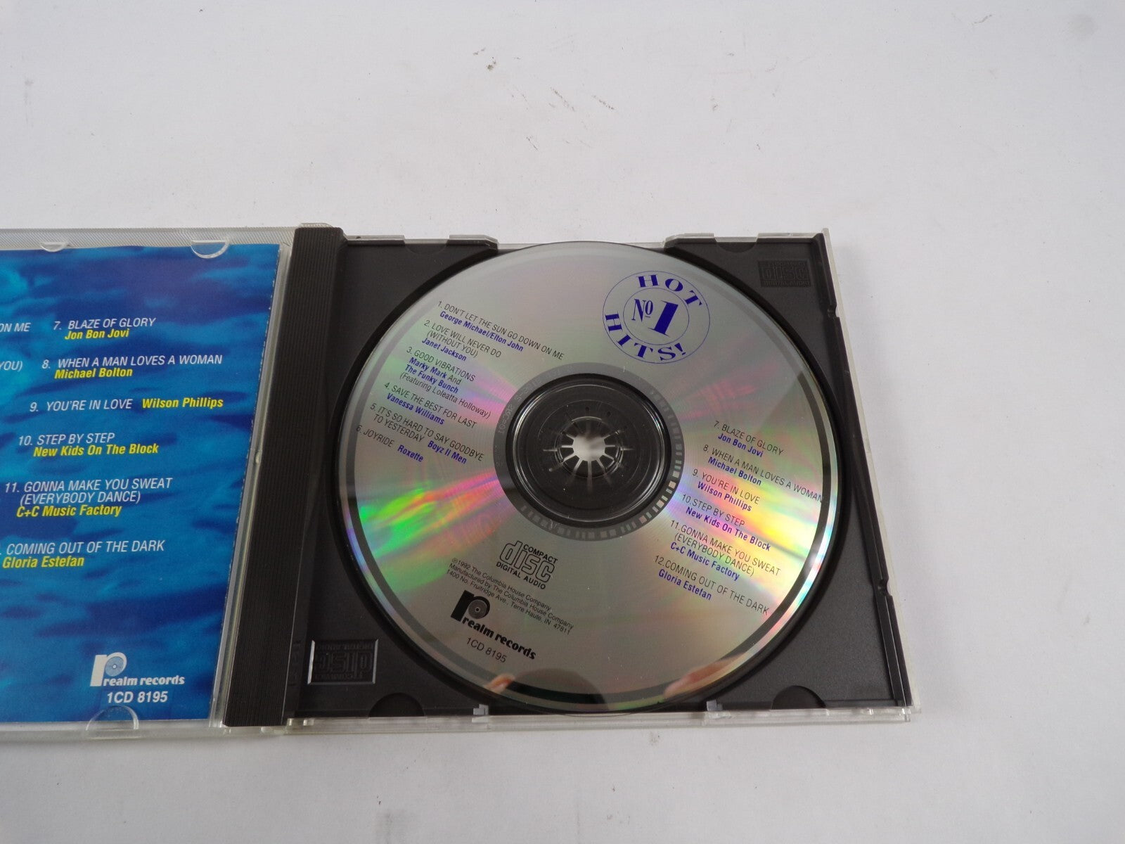 Hot No 1 Hits Don't Let The Sun Go Down On Me Good Vibrations Joyride CD#48