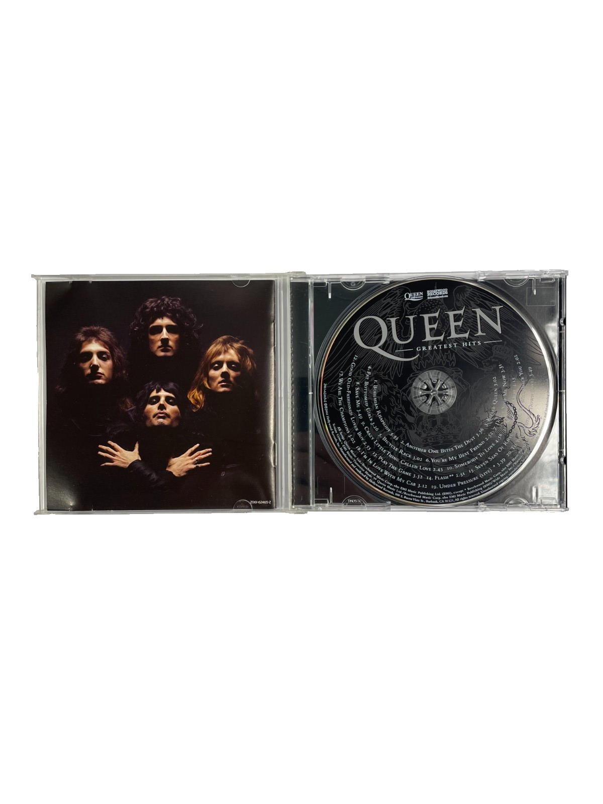 Queen Greatest Hits Bohemian Rhapsody Tie Your Mother Down Bicycle Race CD#33